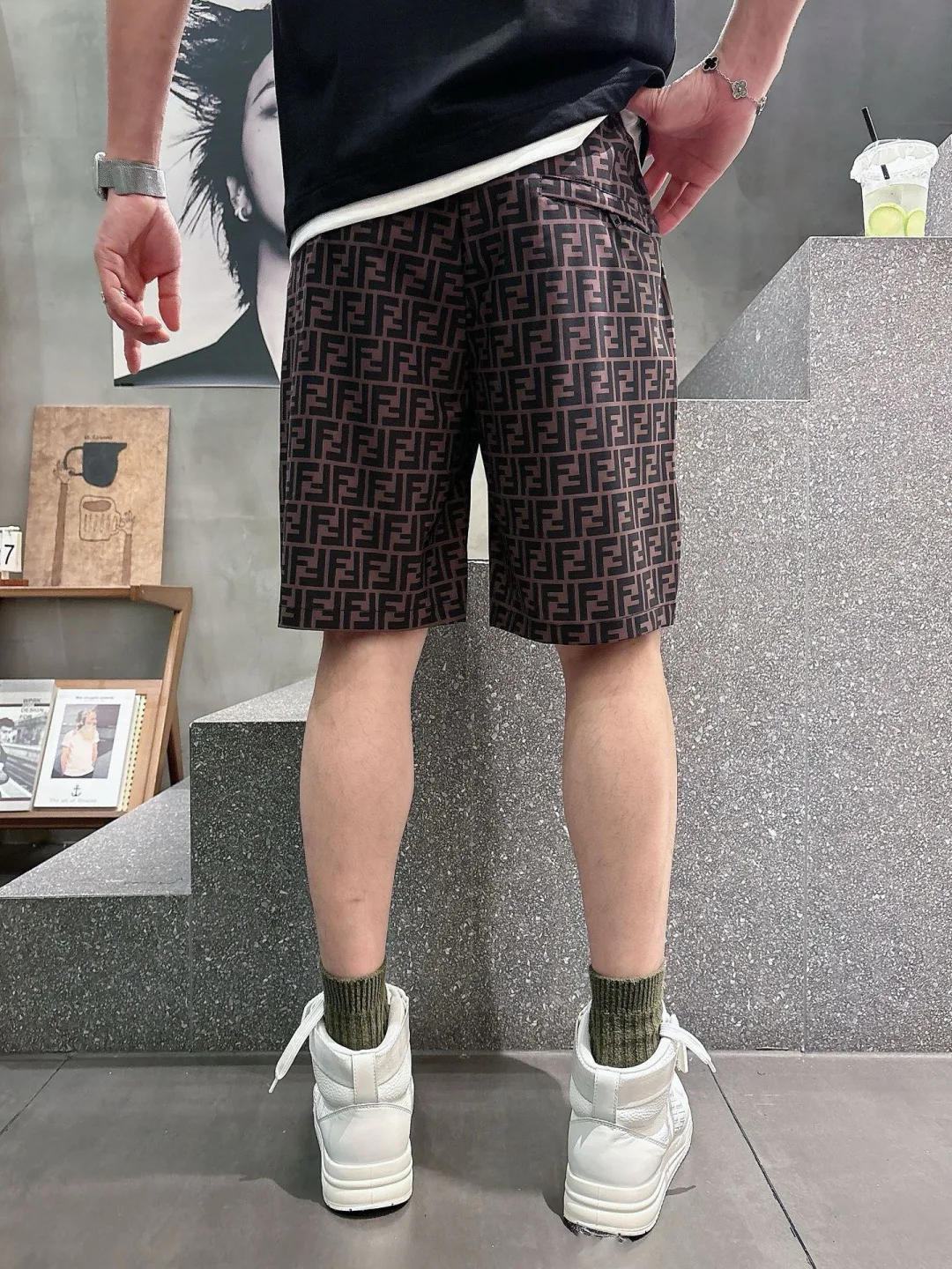 Шорты Мужские Fendi 17468340