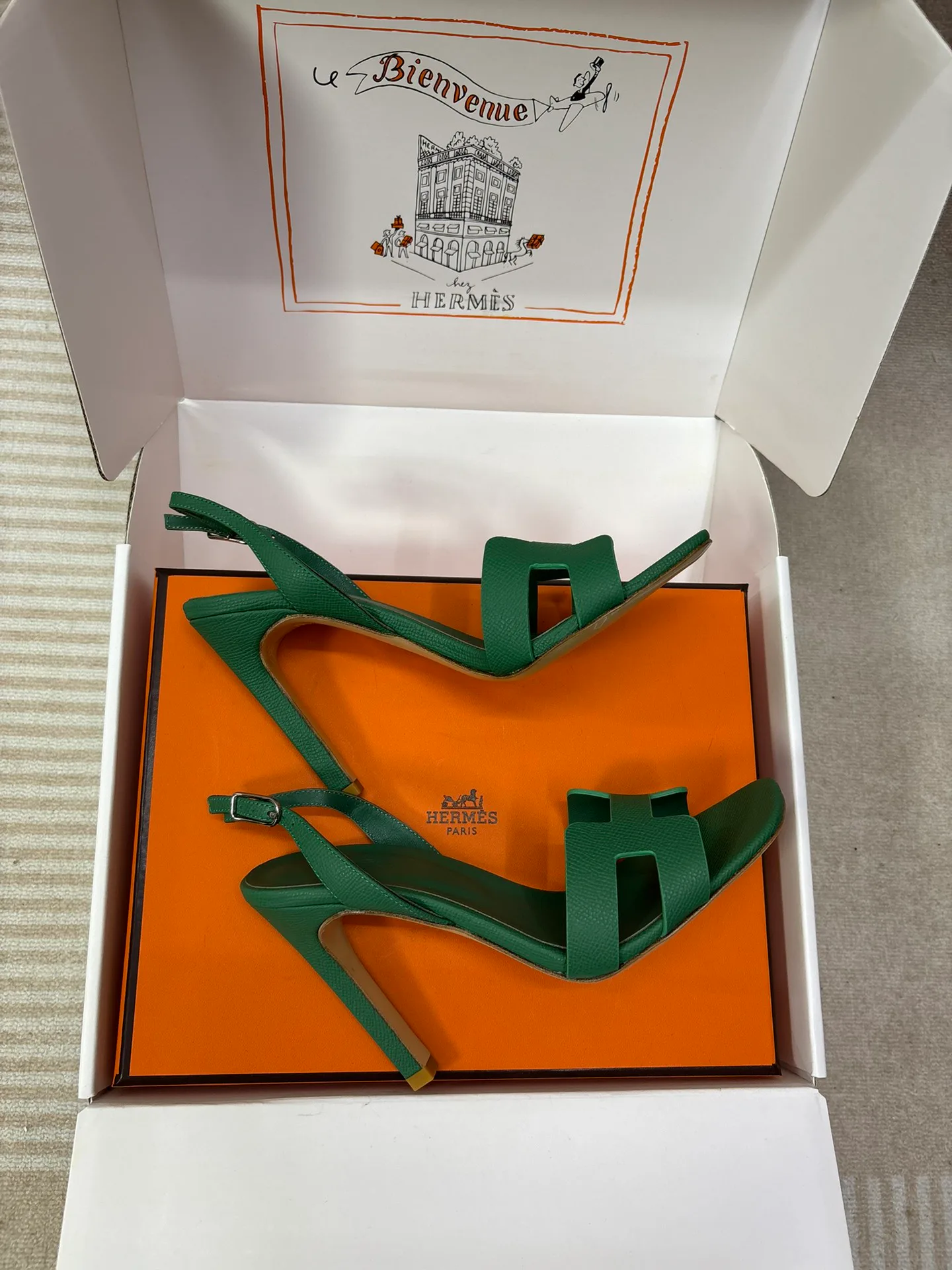 Босоножки Женские Hermes 12597704