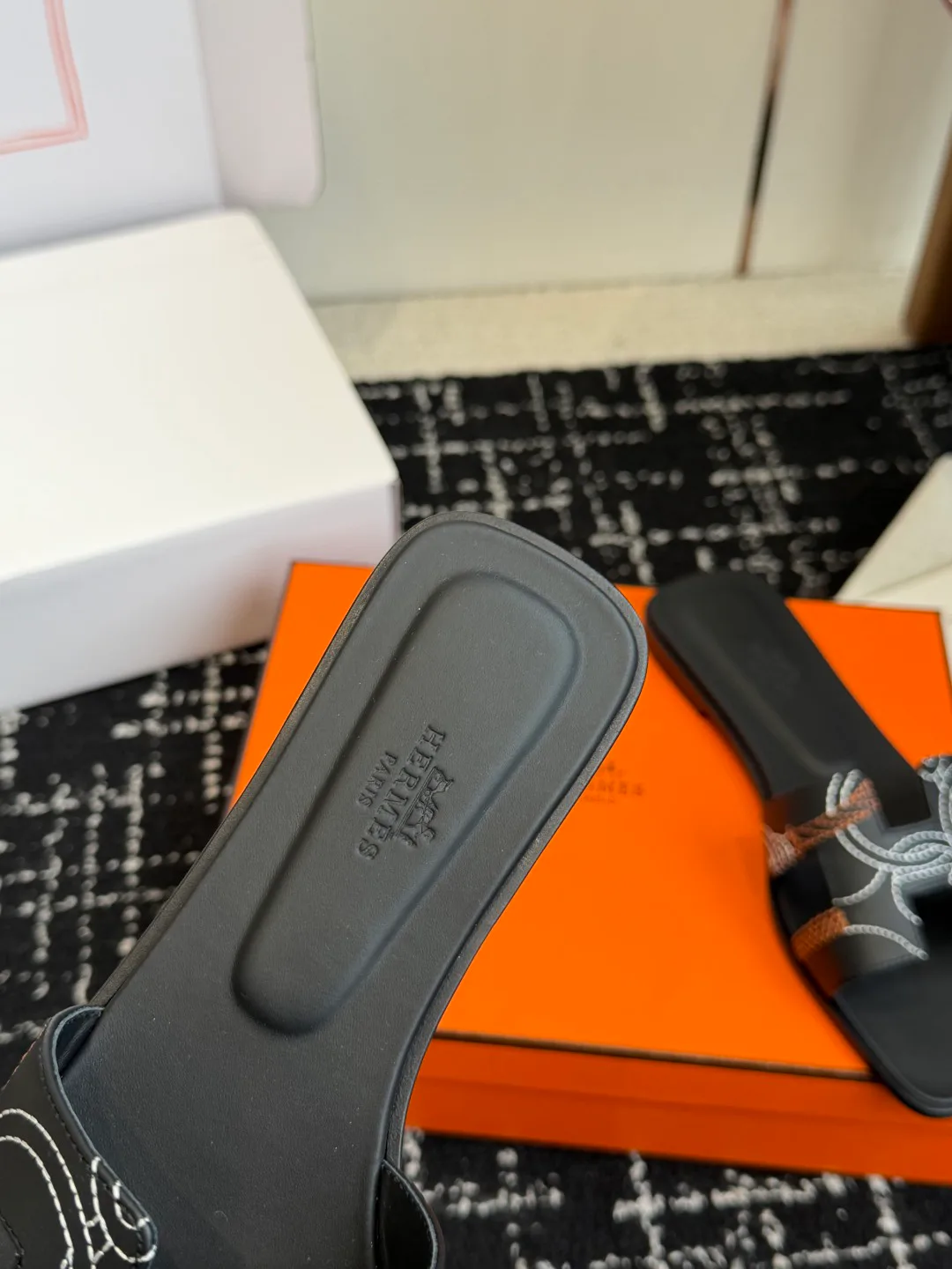 Шлепанцы Женские Hermes 398912