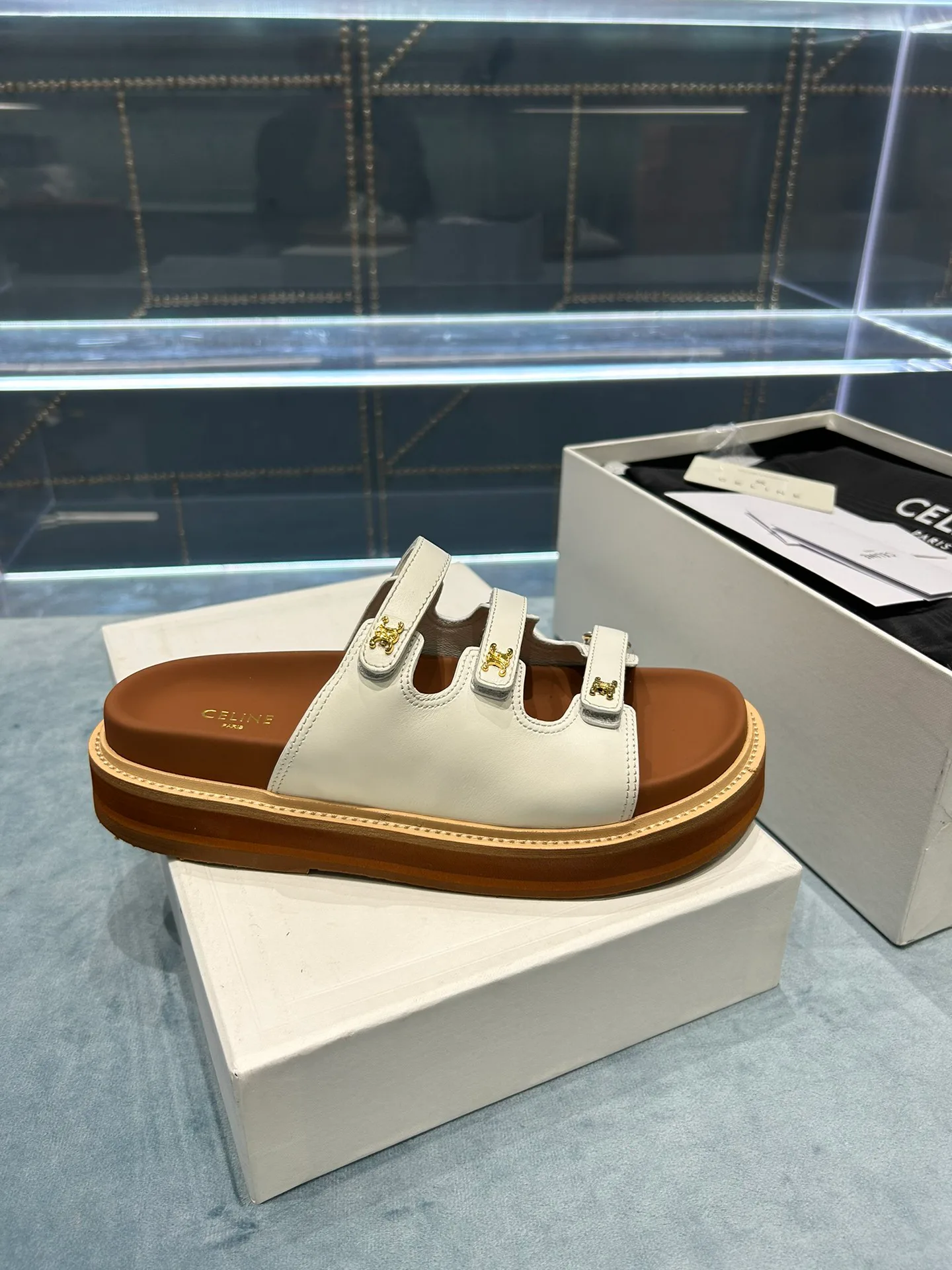 Шлепанцы Женские Celine 18962