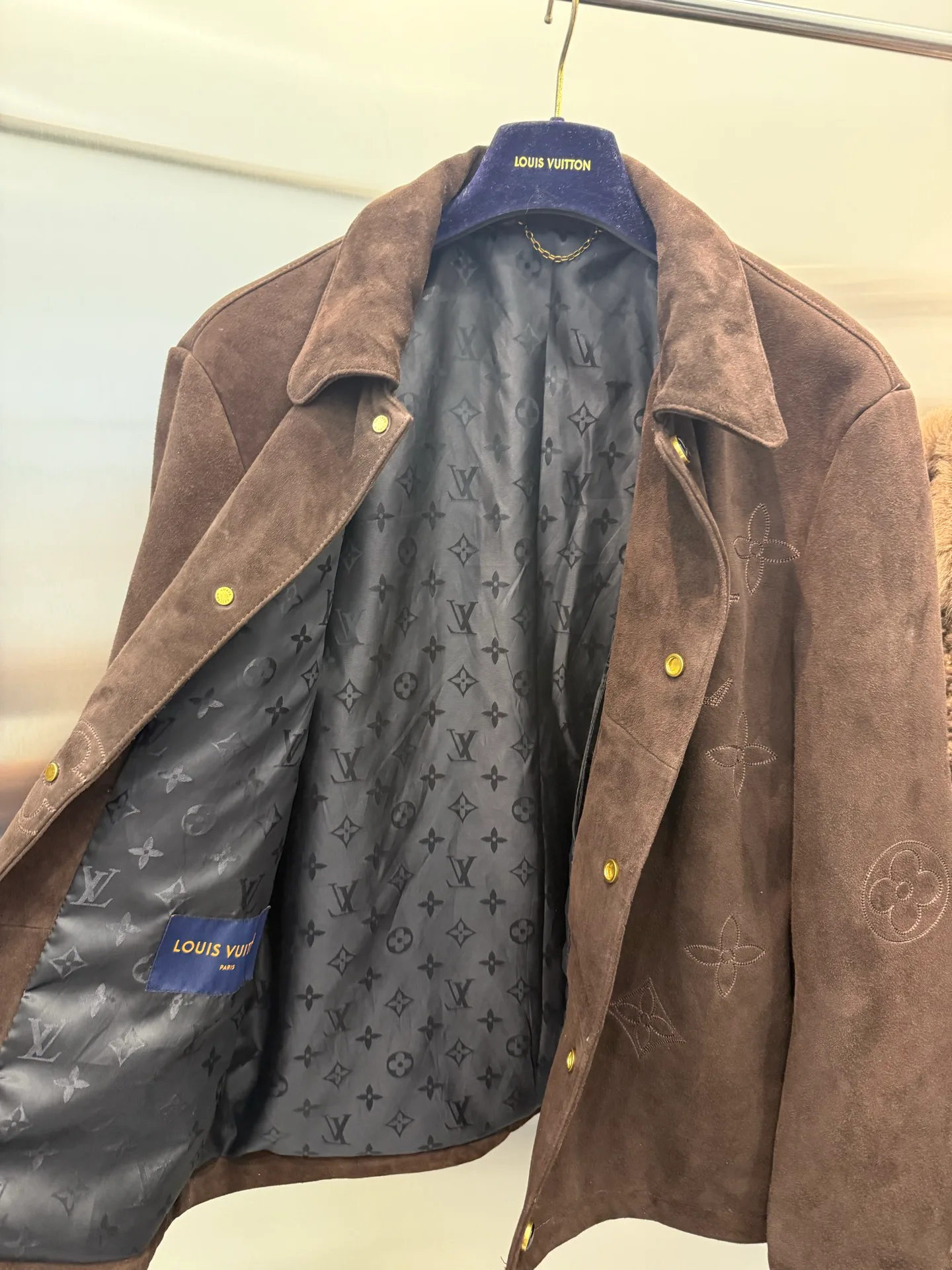 Кожаные Куртки И Дублёнки Женские Louis Vuitton 10387519