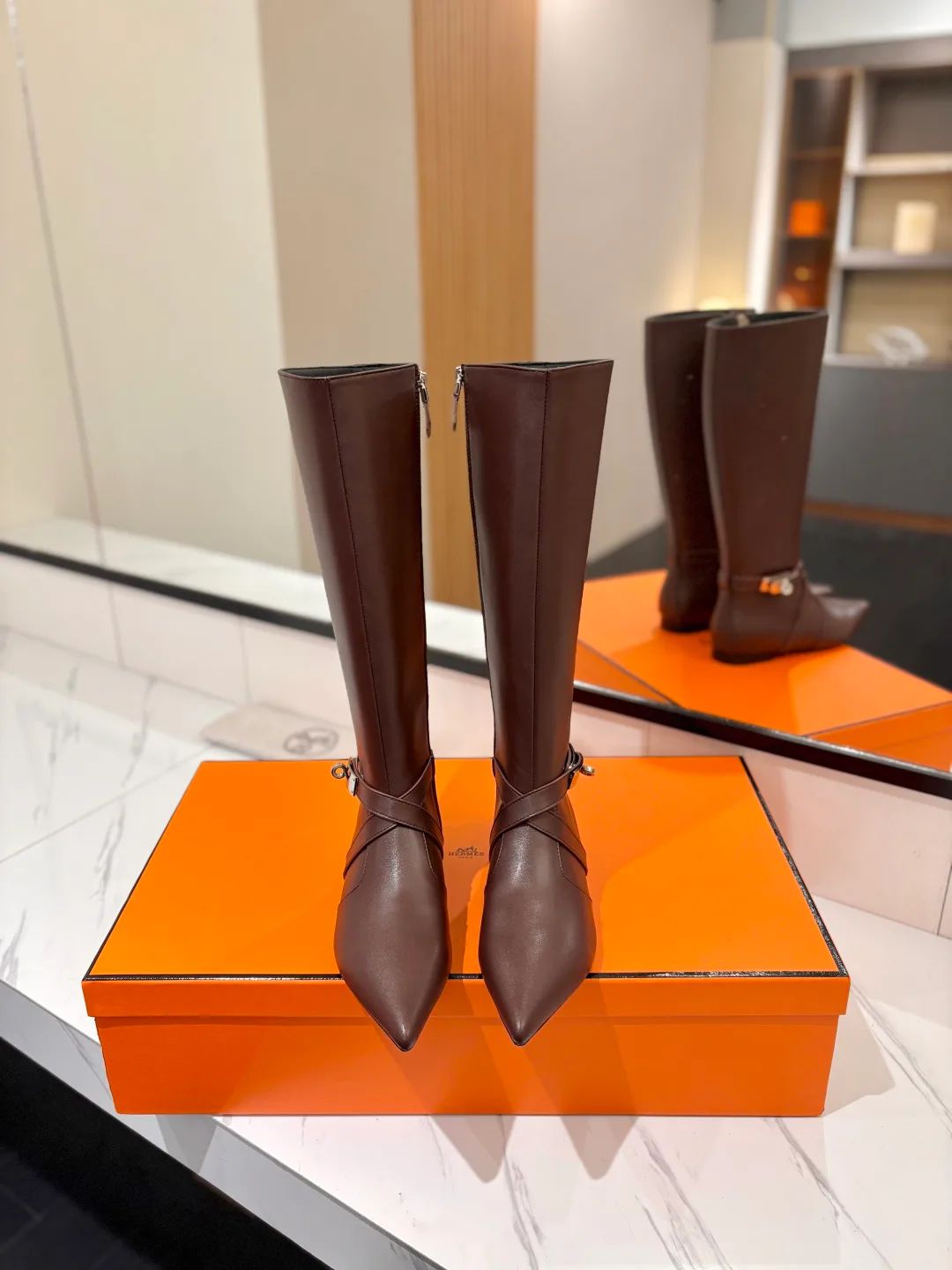 Сапоги Женские Hermes 17900403