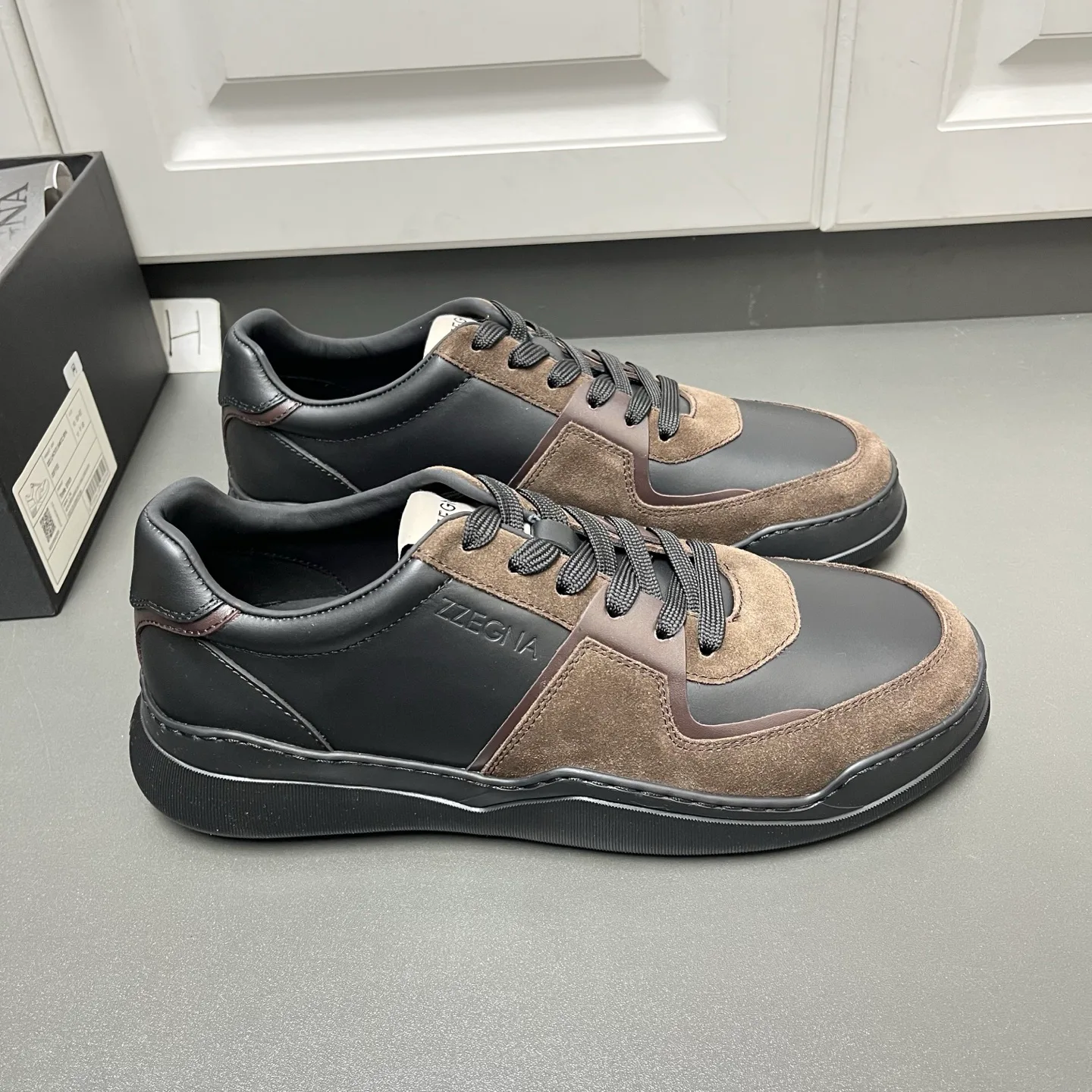 Мокасины Мужские Zegna 11607653
