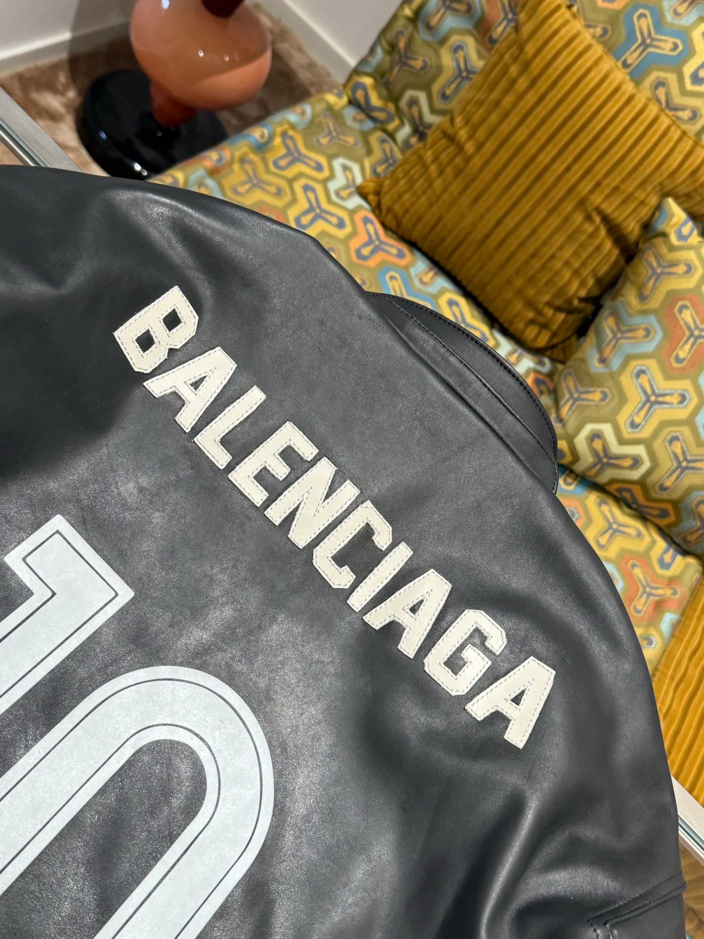 Кожаные Куртки И Дублёнки Мужские Balenciaga 5235432