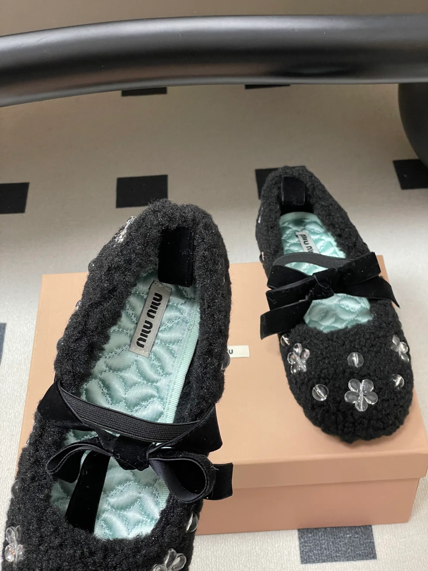 Балетки Женские Miu Miu 668627