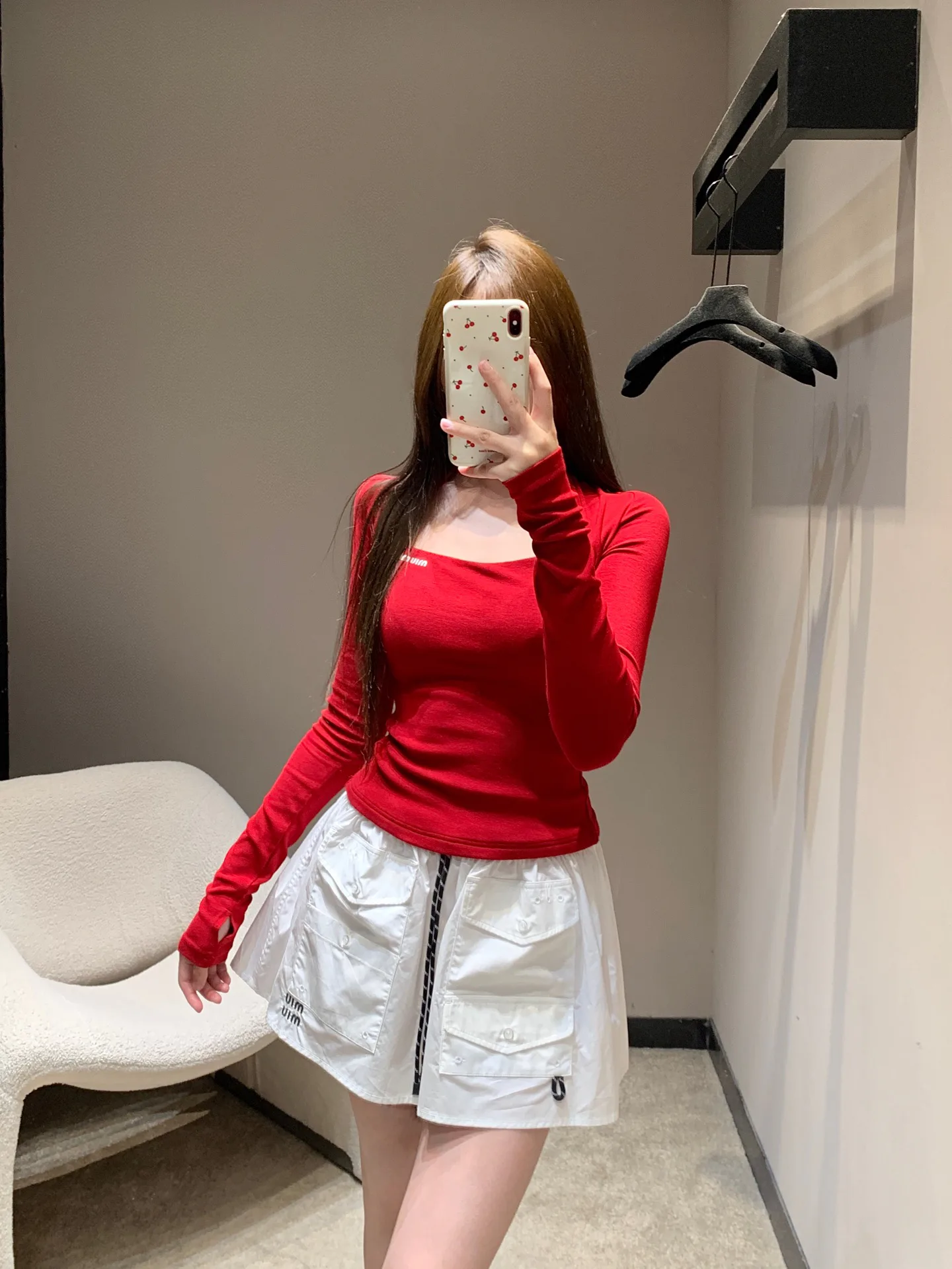 Лонгсливы Женские Miu Miu 2431898