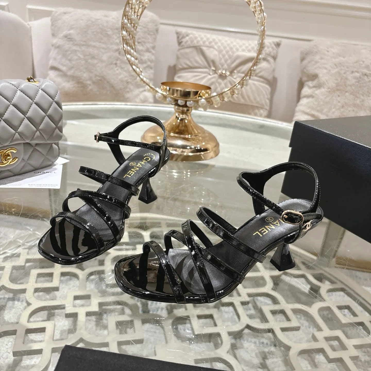 Босоножки Женские Chanel 384922