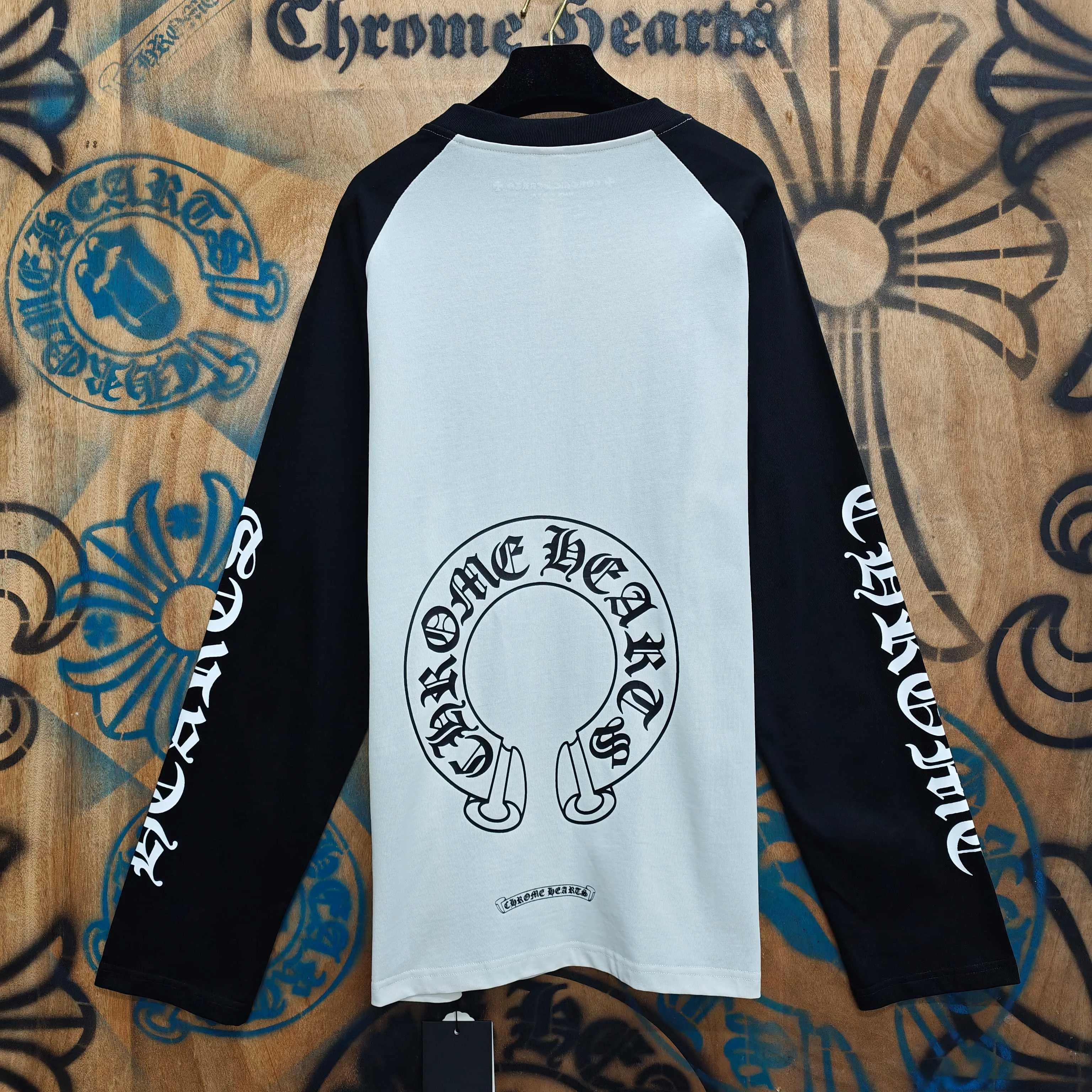 Лонгсливы Мужские Chrome Hearts 11808808