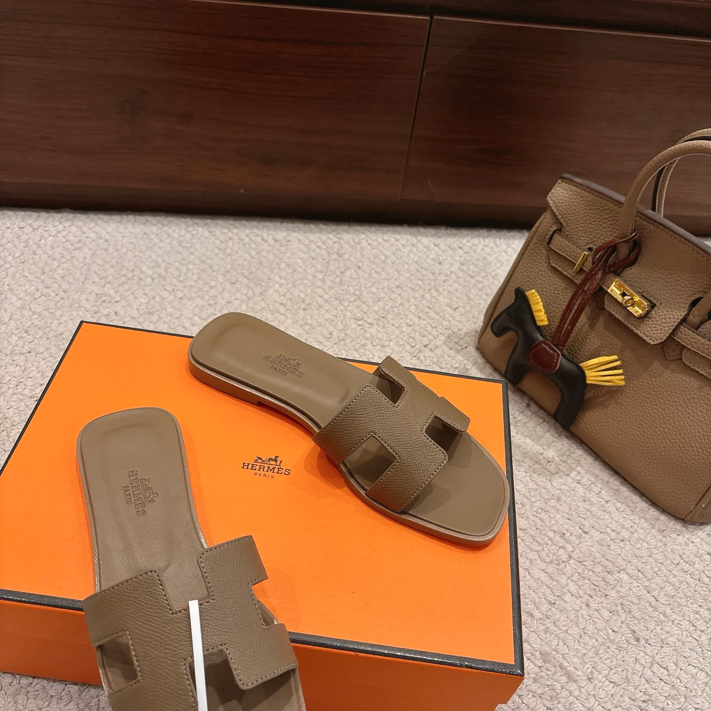 Шлепанцы Женские Hermes 2453841