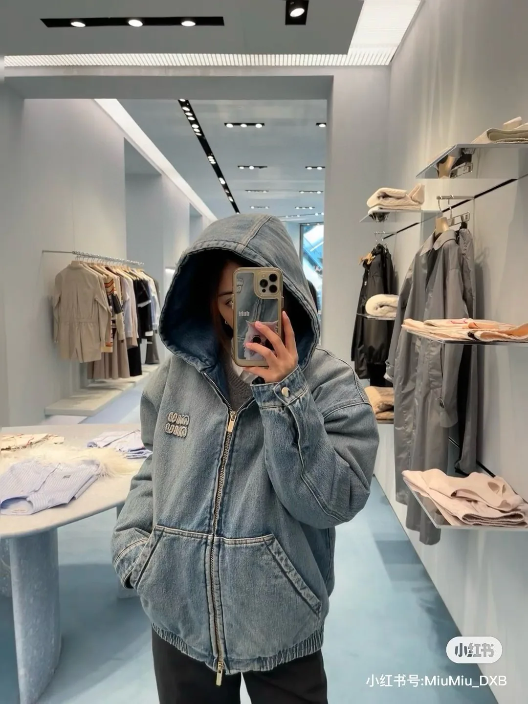 Куртки И Пуховики Женские Miu Miu 5379330