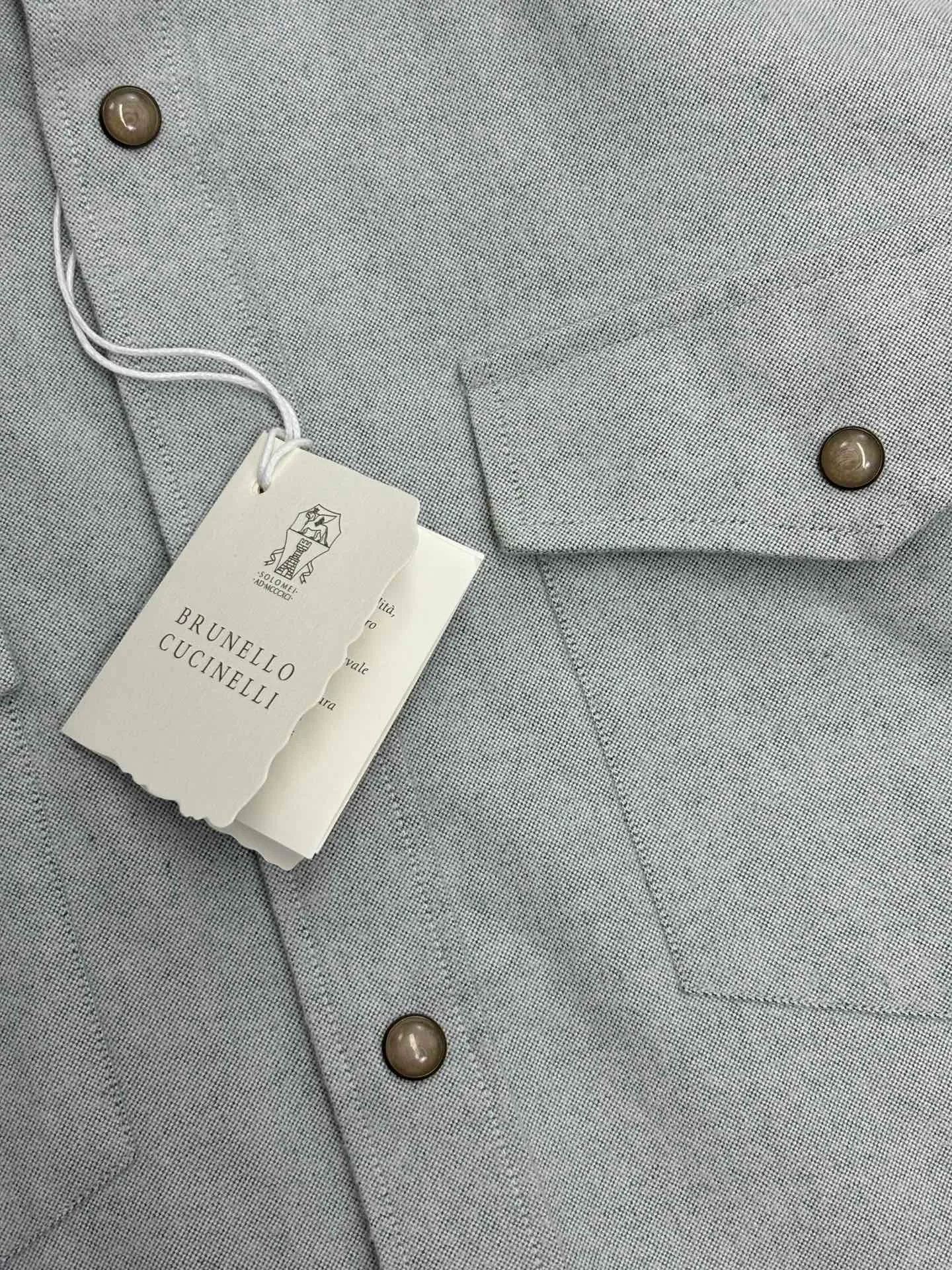 Рубашки Мужские Brunello Cucinelli 437696