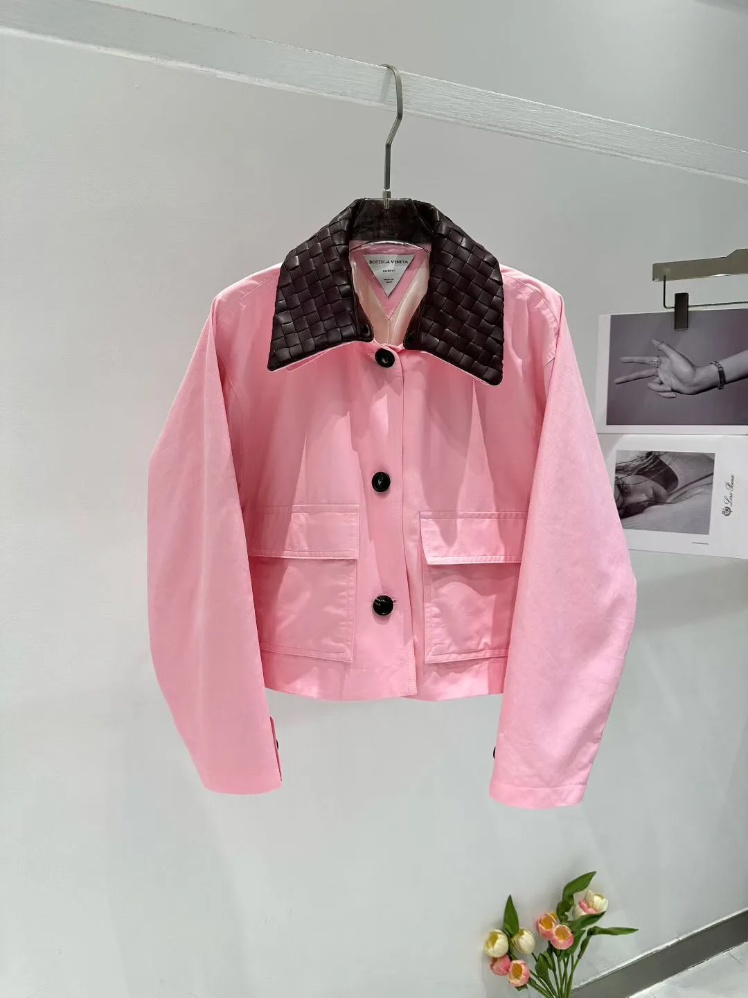 Кожаные Куртки И Дублёнки Женские Bottega Veneta 11700529