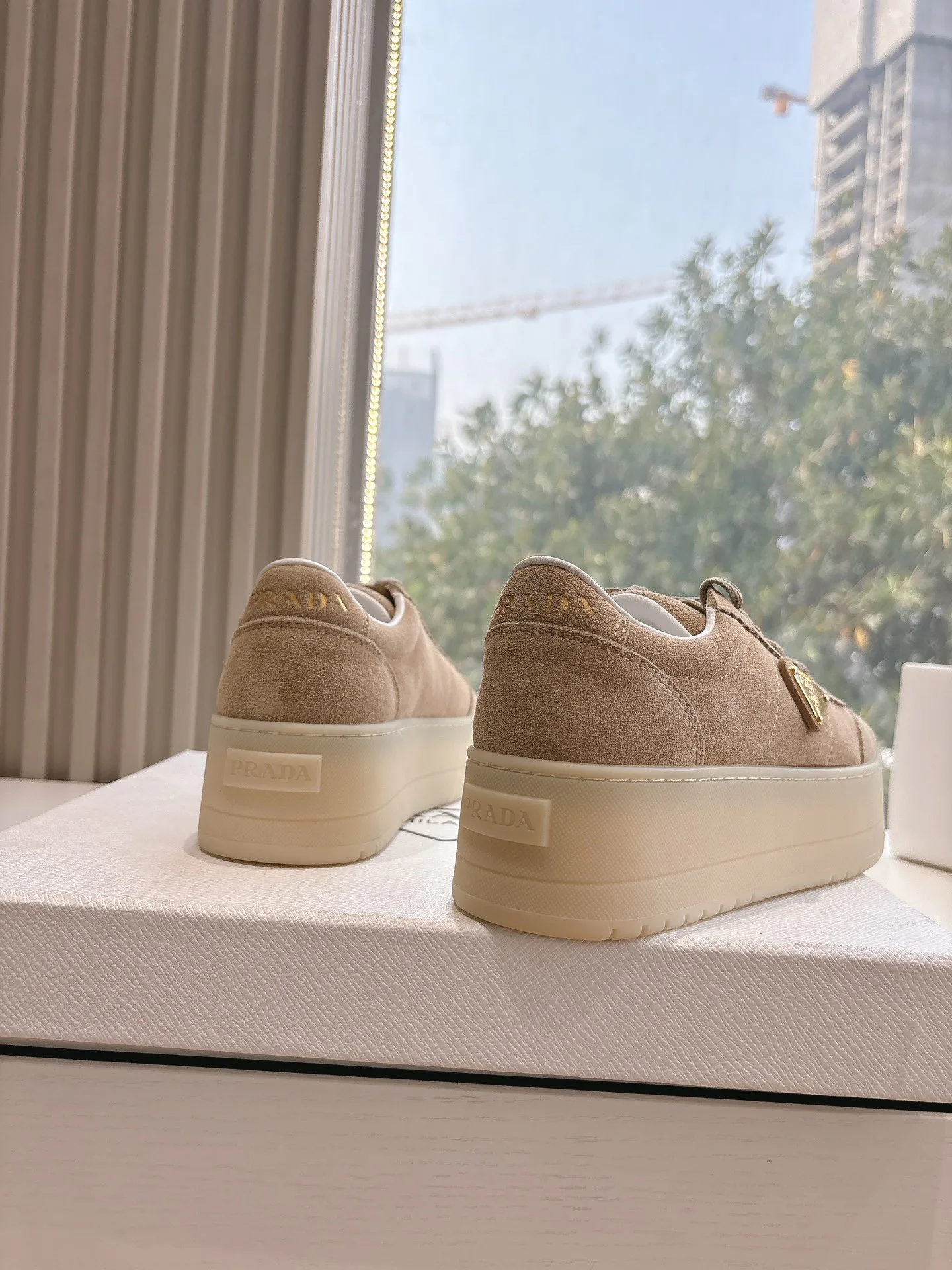 Кеды Женские Prada 9789