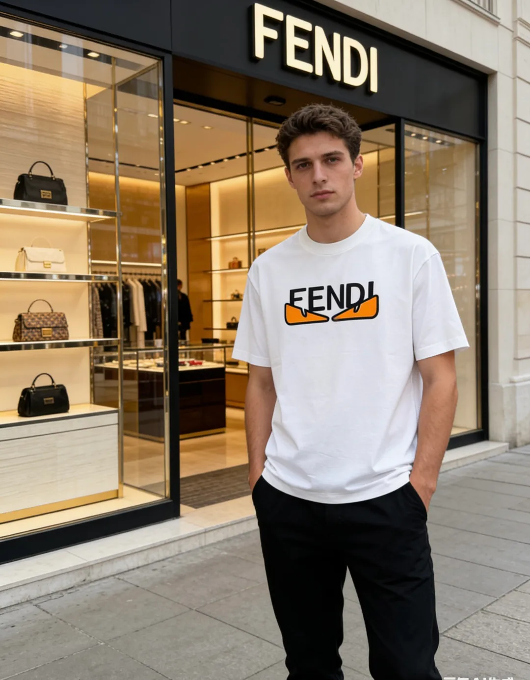 Футболки Мужские Fendi 13442029