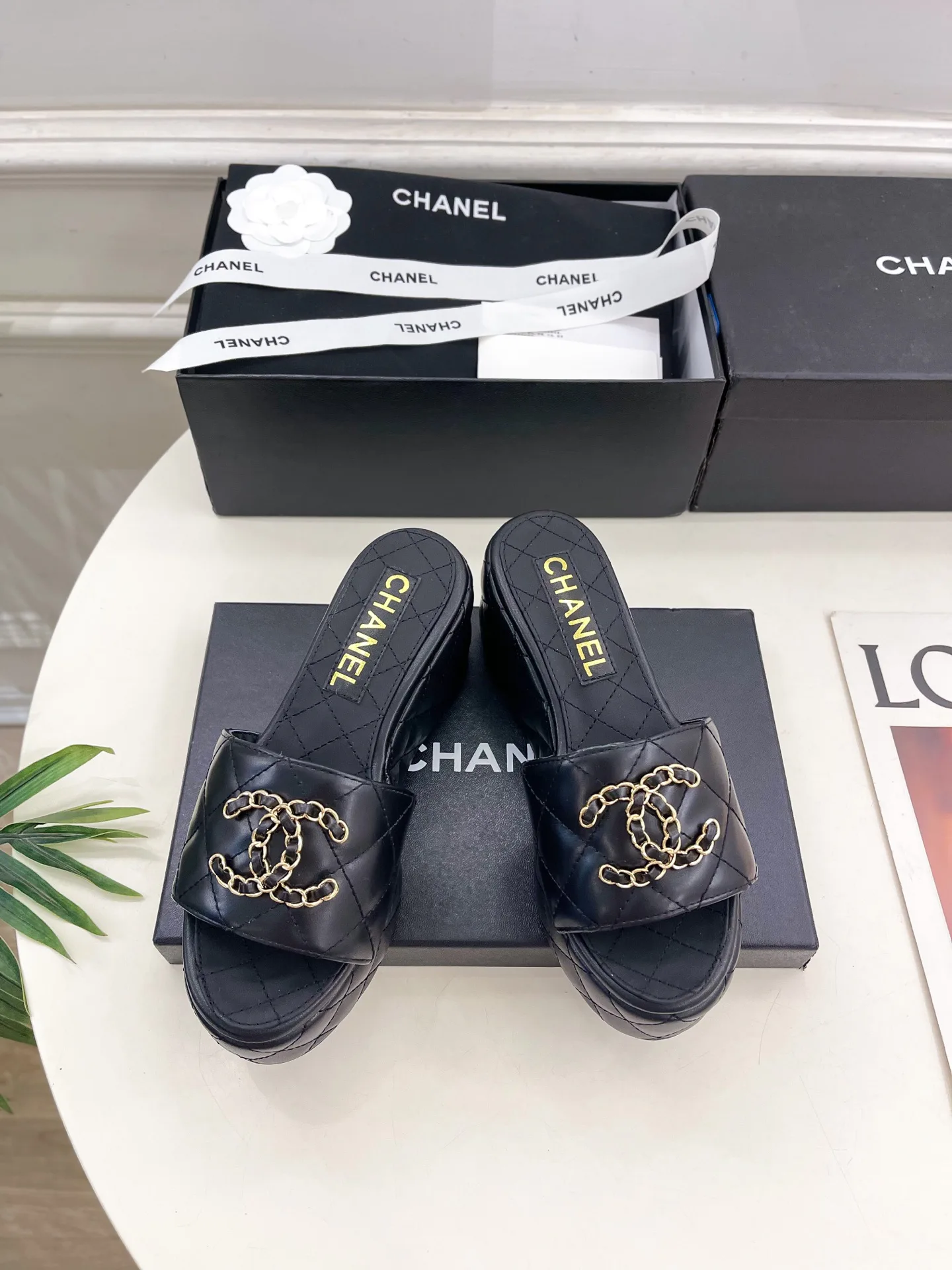 Босоножки Женские Chanel 12824