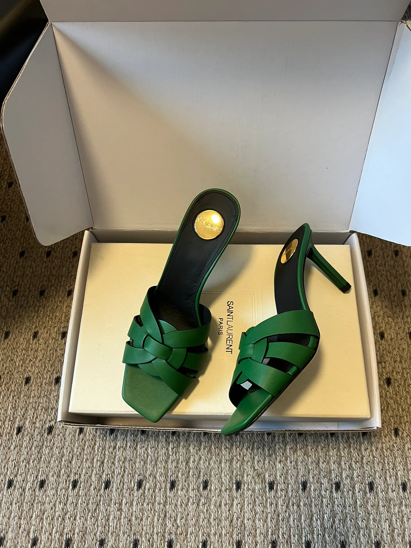 Босоножки Женские Saint Laurent 11239403