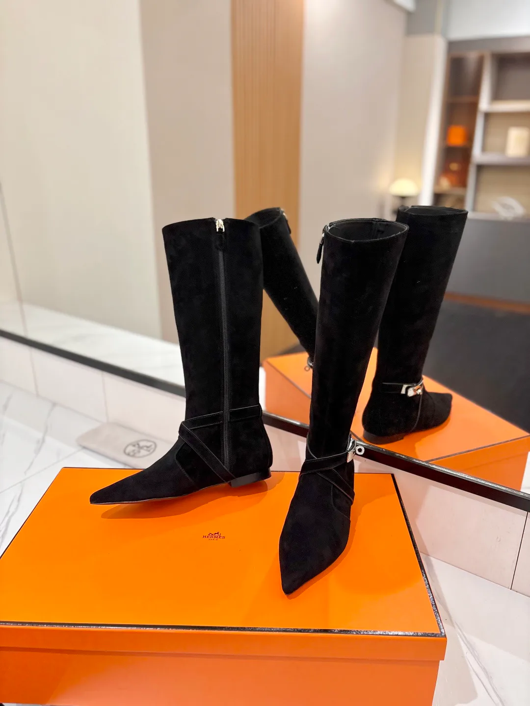 Сапоги Женские Hermes 17900413