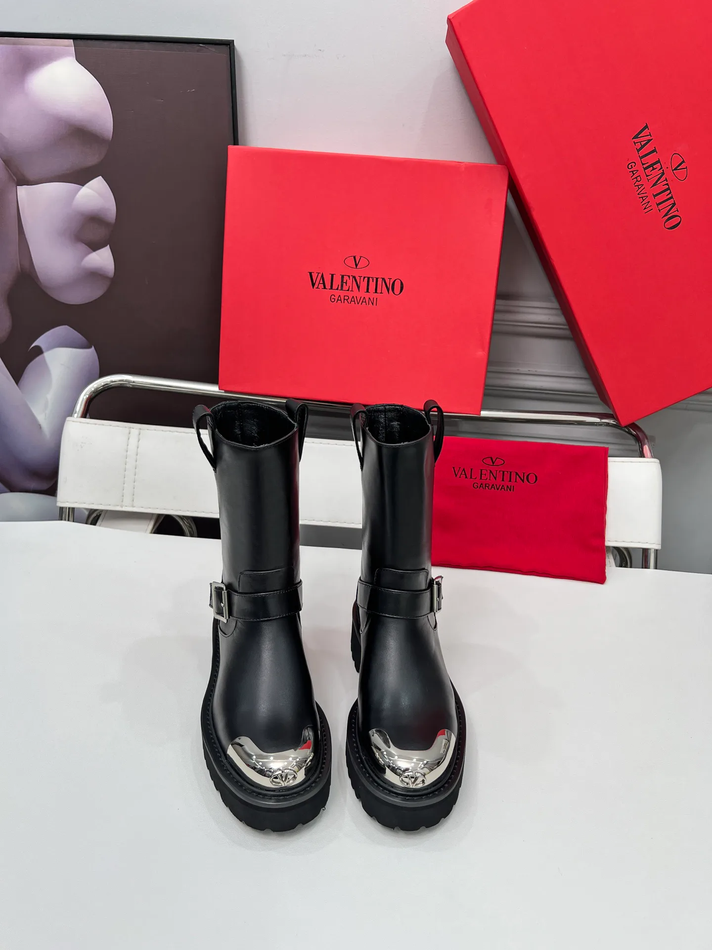 Ботинки Женские Valentino 655628