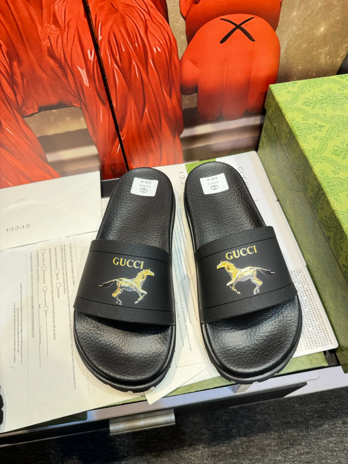 Шлепанцы Женские Gucci 10313883