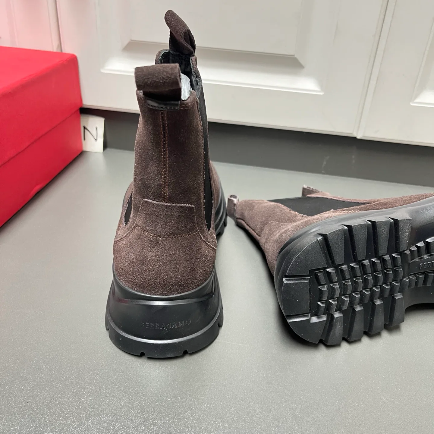 Ботинки Мужские Salvatore Ferragamo 1140871