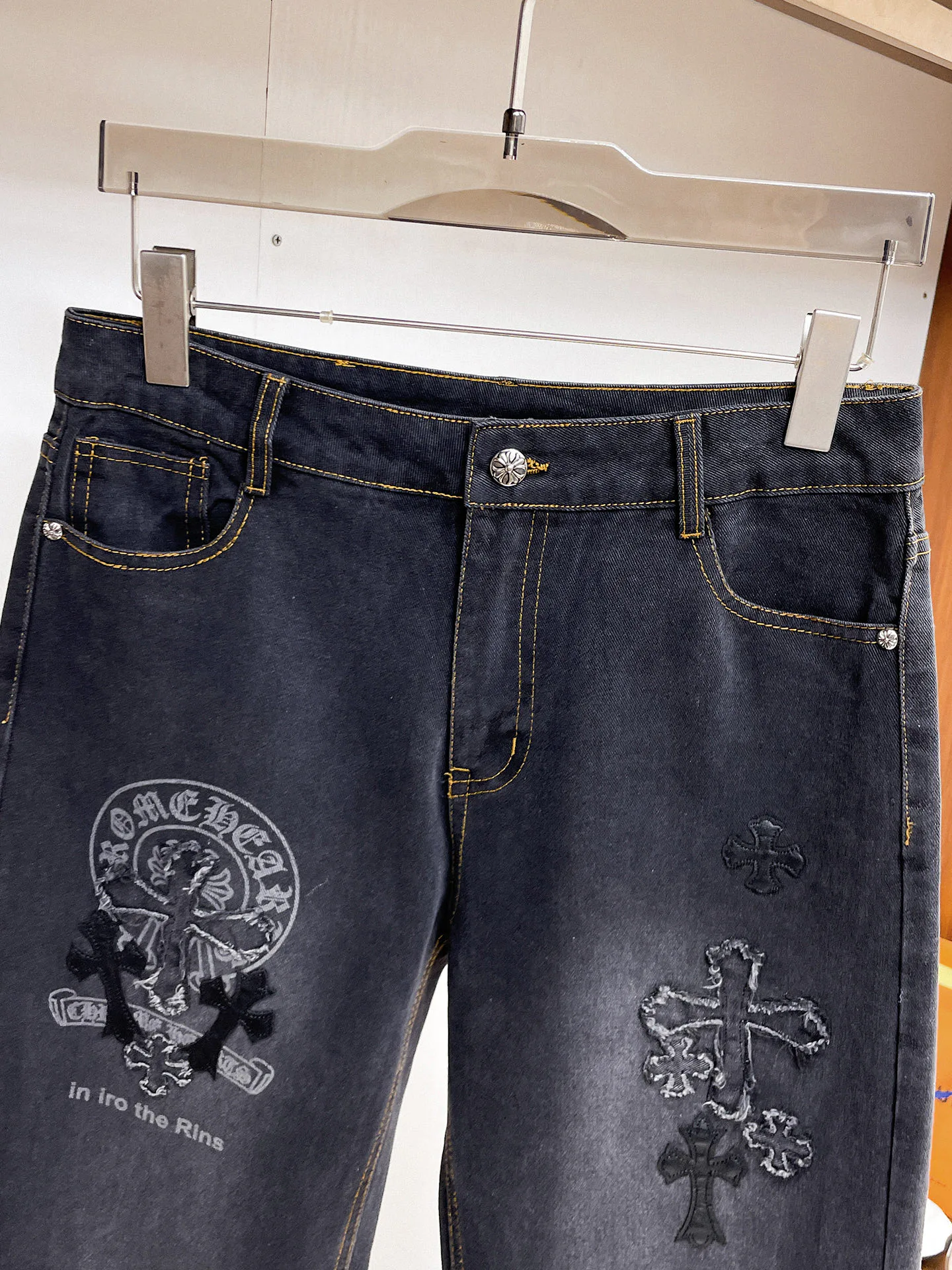 Джинсы Женские Chrome Hearts 5067167