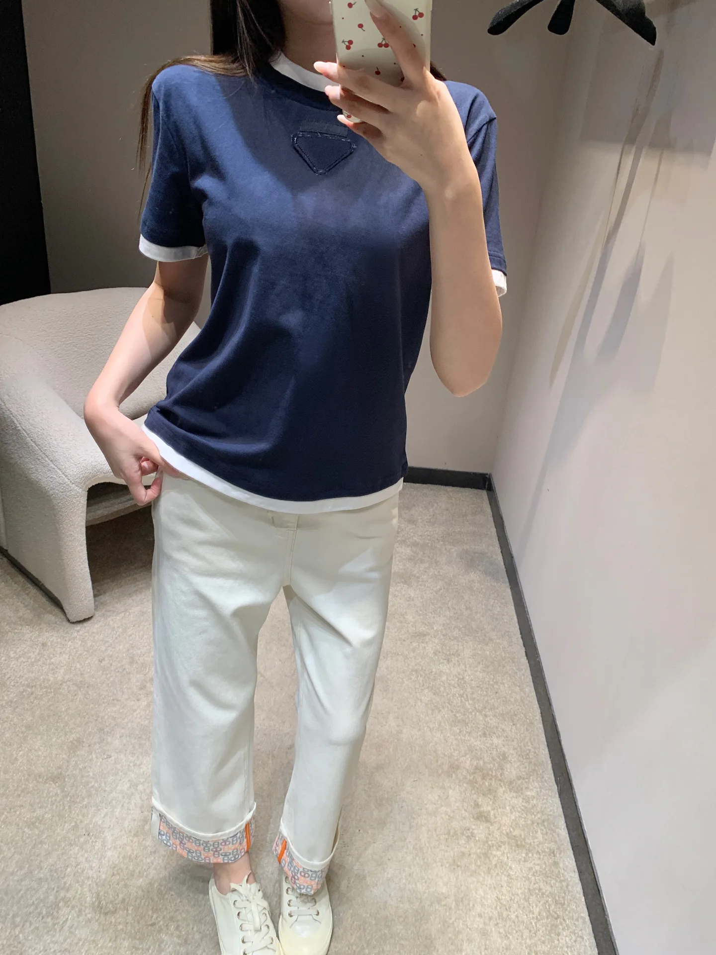 Футболки Женские Prada 4906573