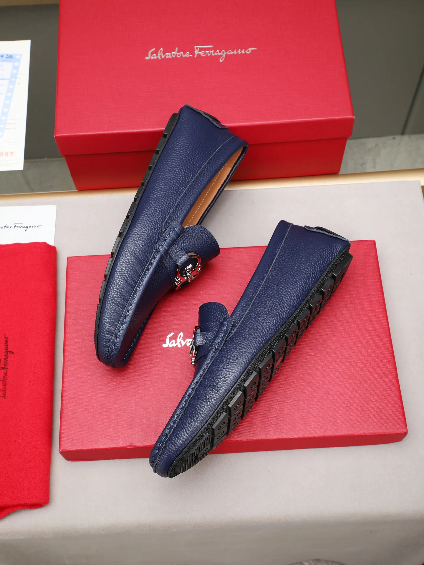 Мокасины Мужские Salvatore Ferragamo 5933245