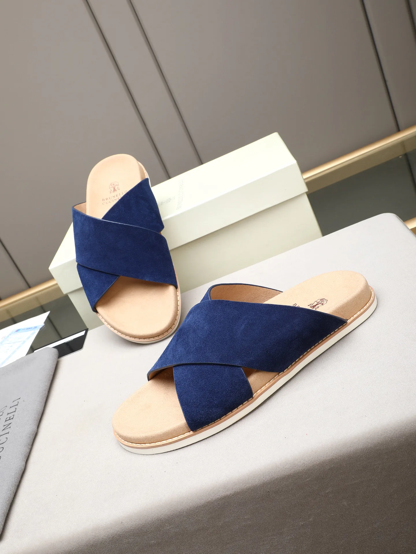 Сандалии Мужские Brunello Cucinelli 5933211