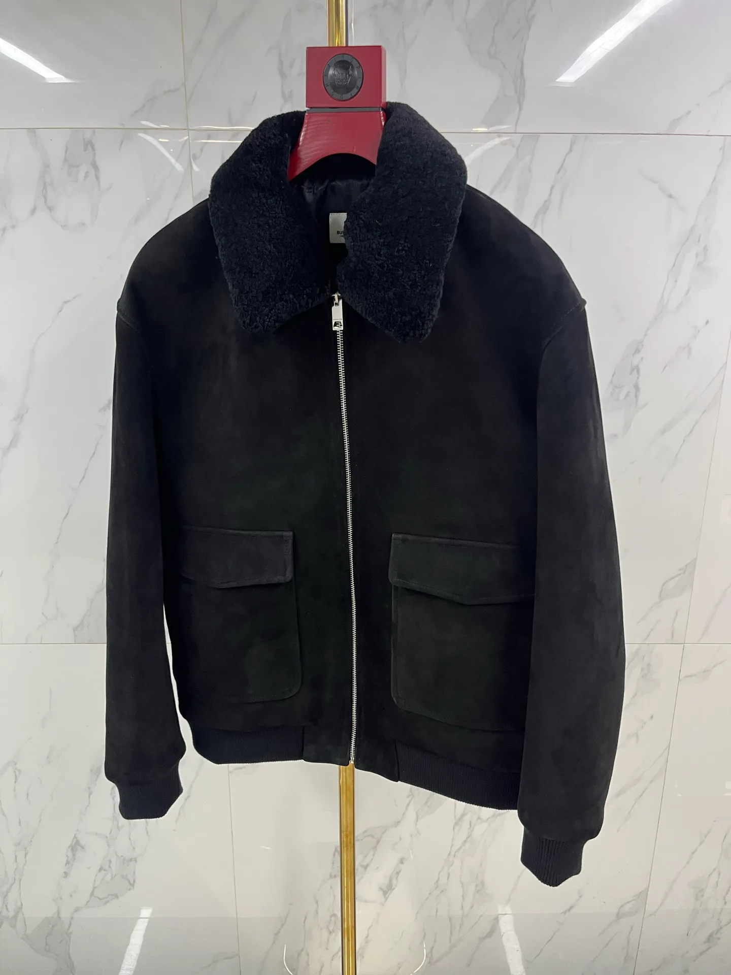 Кожаные Куртки И Дублёнки Мужские Burberry 1752355