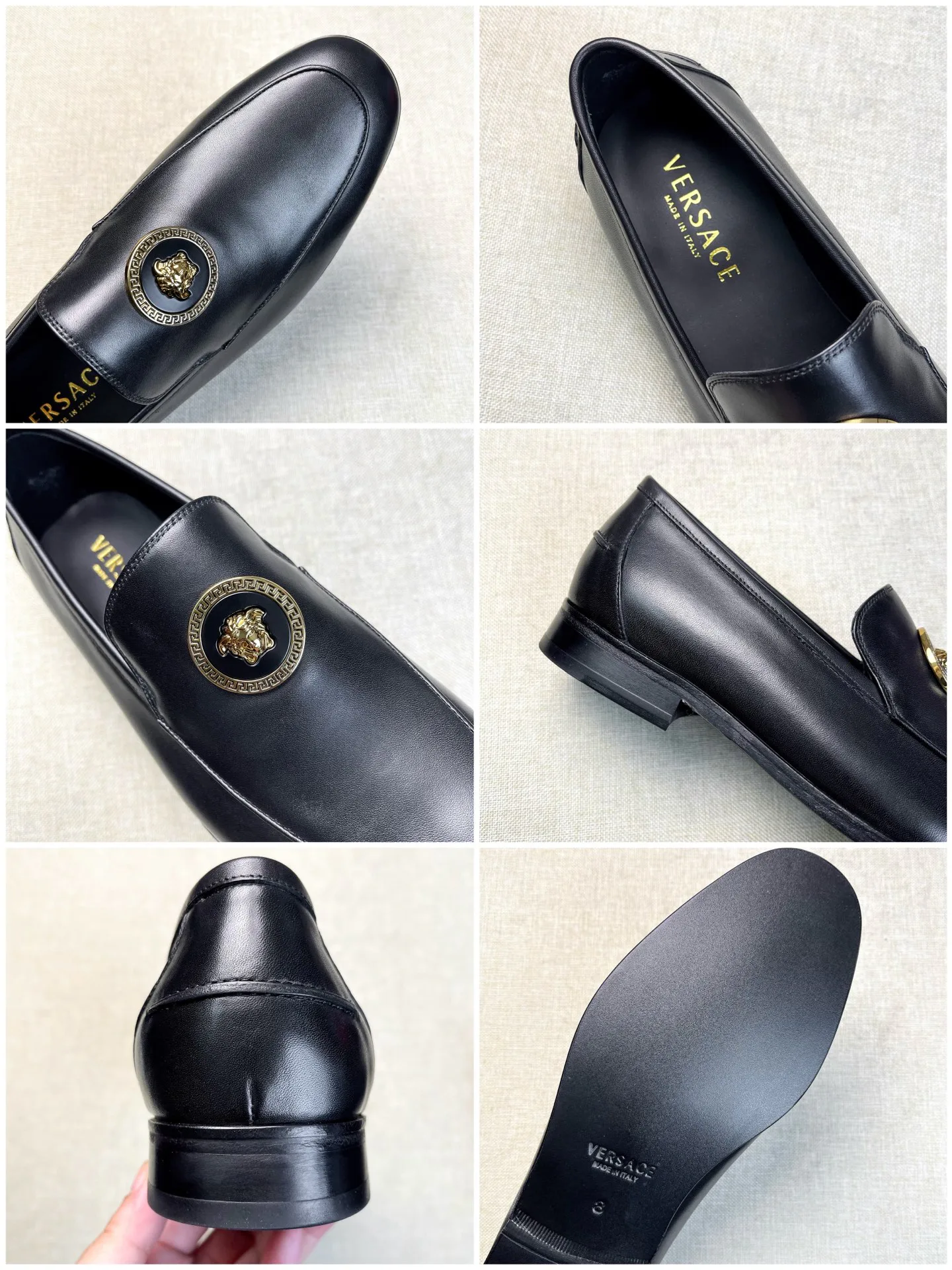 Лоферы И Туфли Мужские Versace 137205