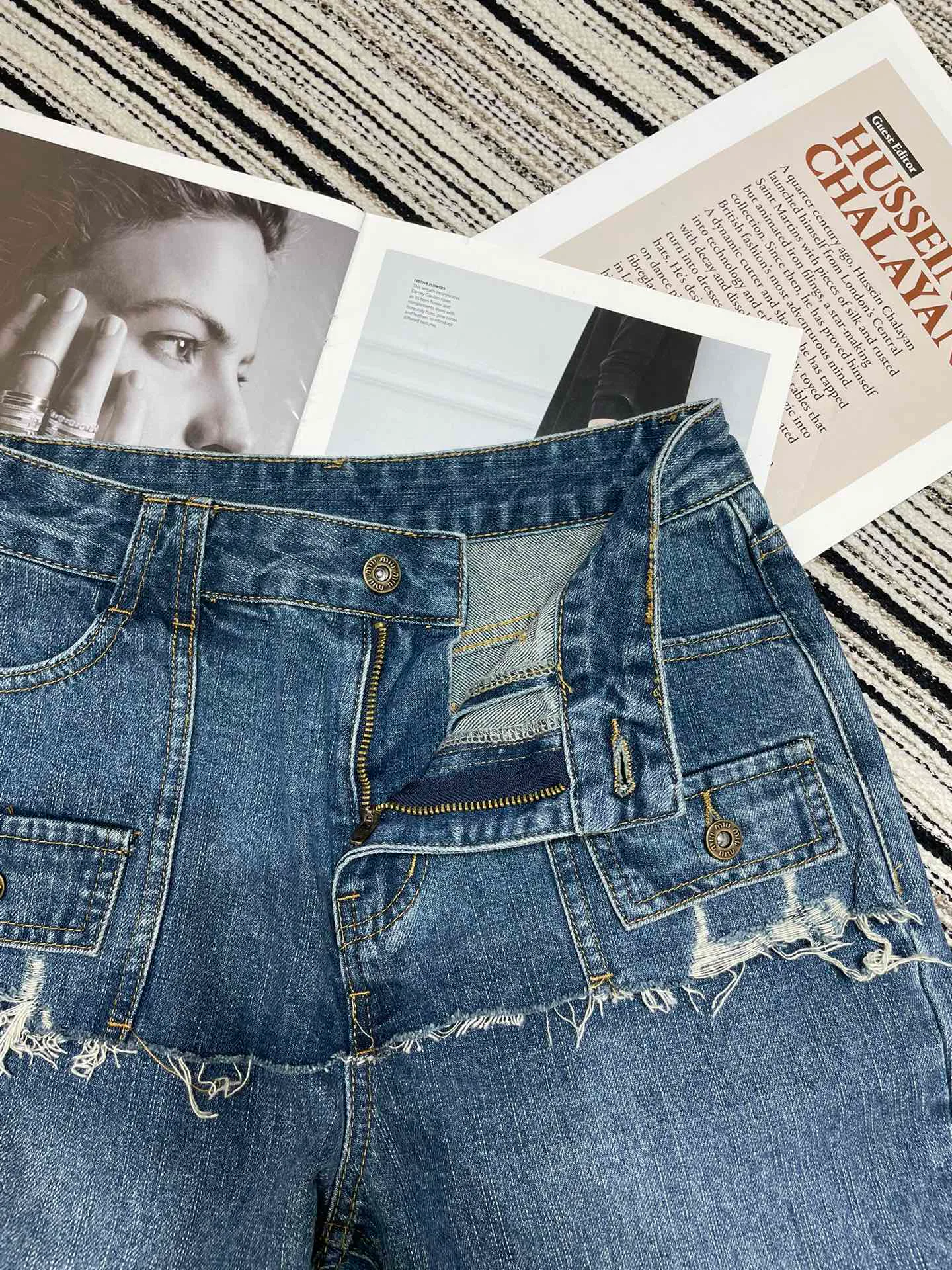 Джинсы Женские Miu Miu 18735089