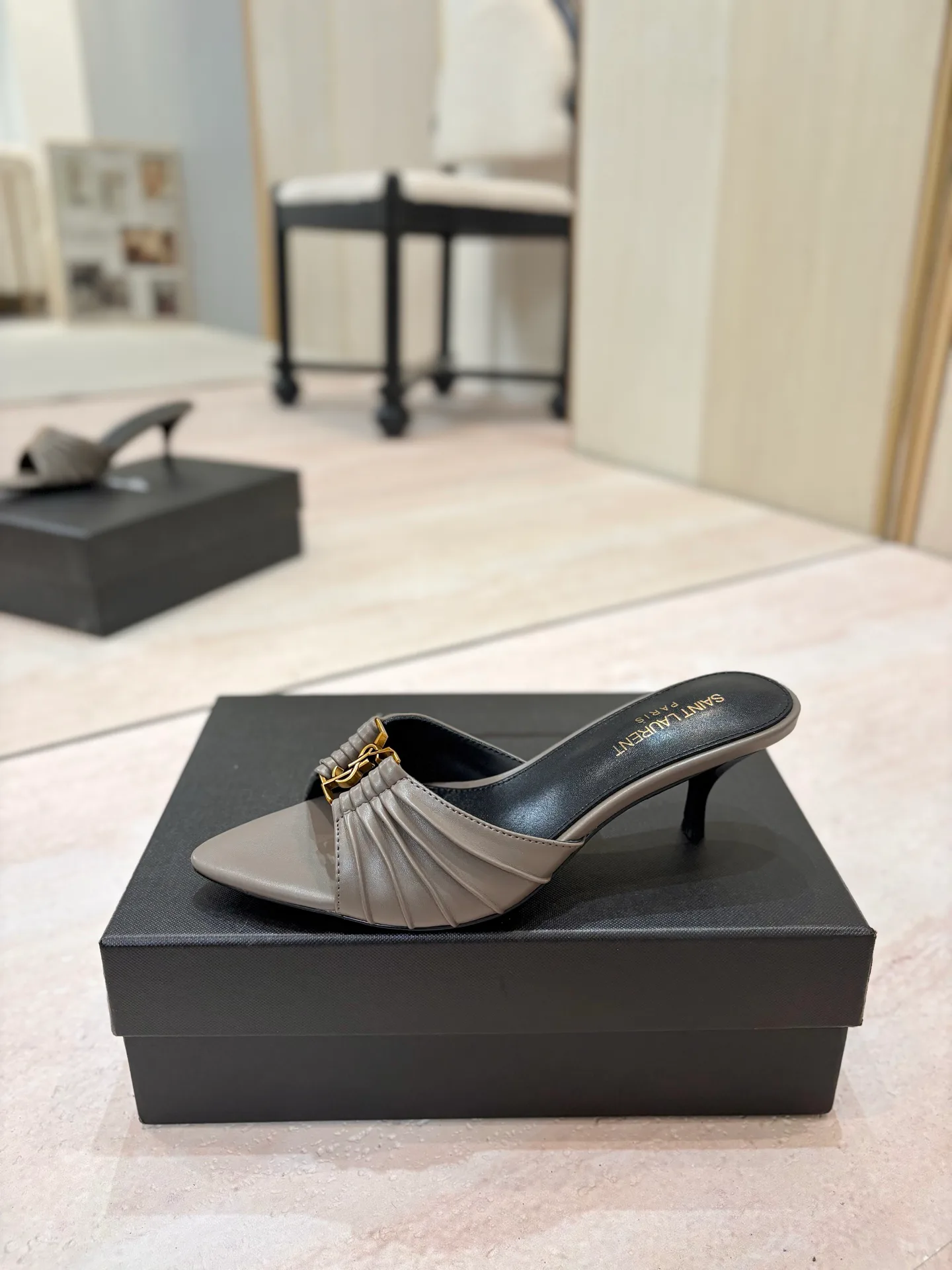 Мюли И Сабо Женские Saint Laurent 17476036