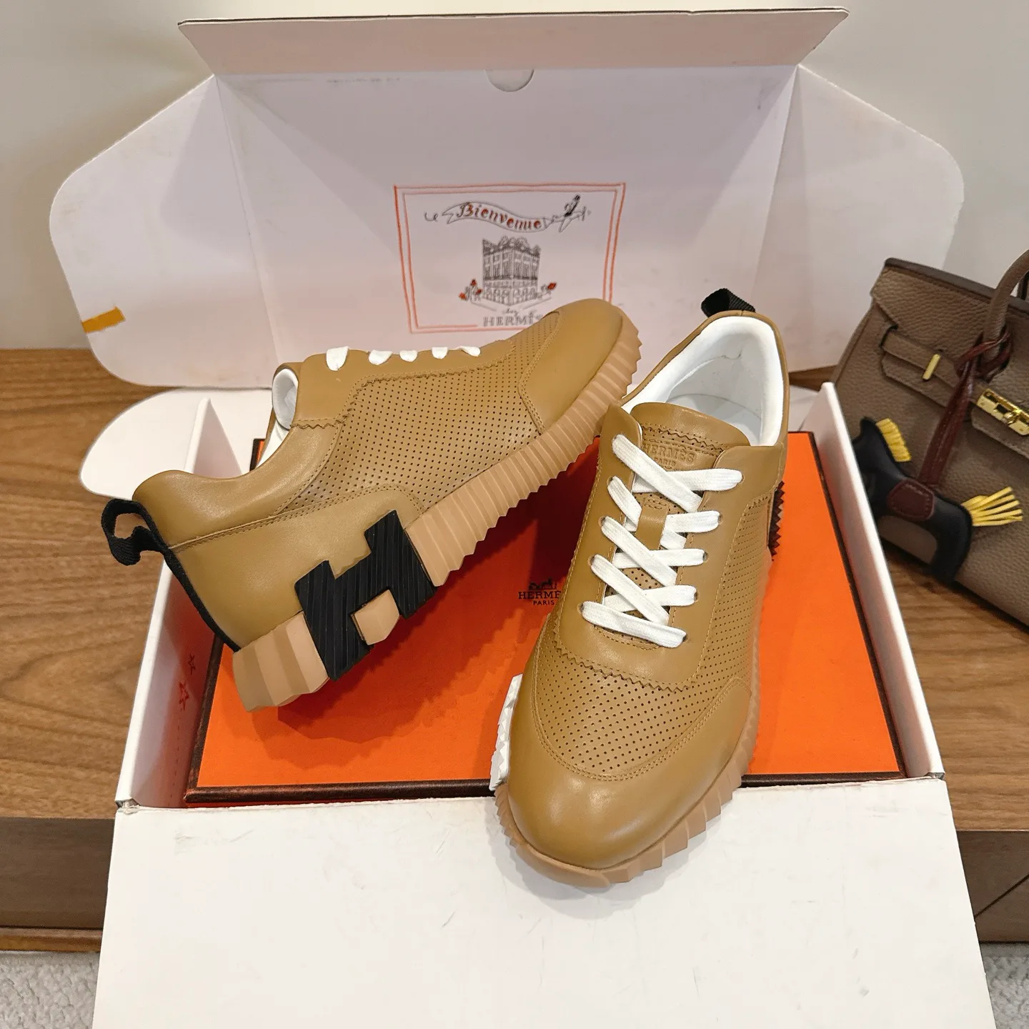 Кроссовки Мужские Hermes 10031705
