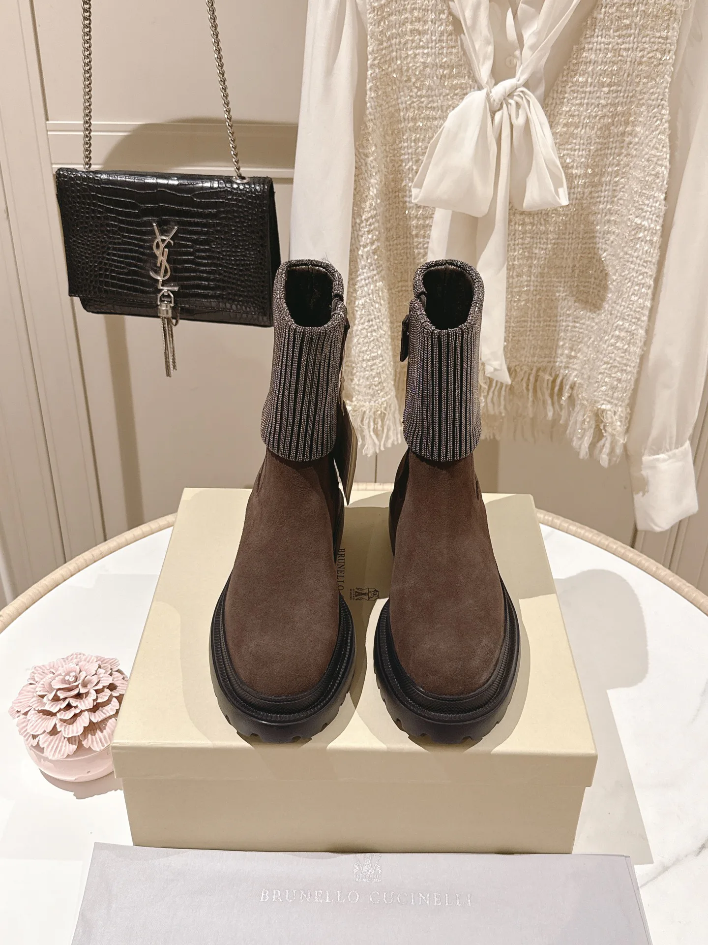 Ботинки Женские Brunello Cucinelli 96831