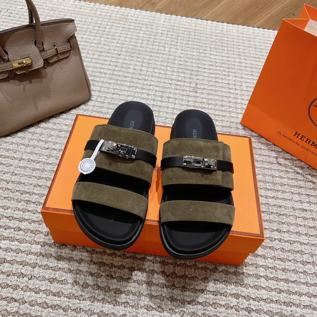 Шлепанцы Женские Hermes 6219