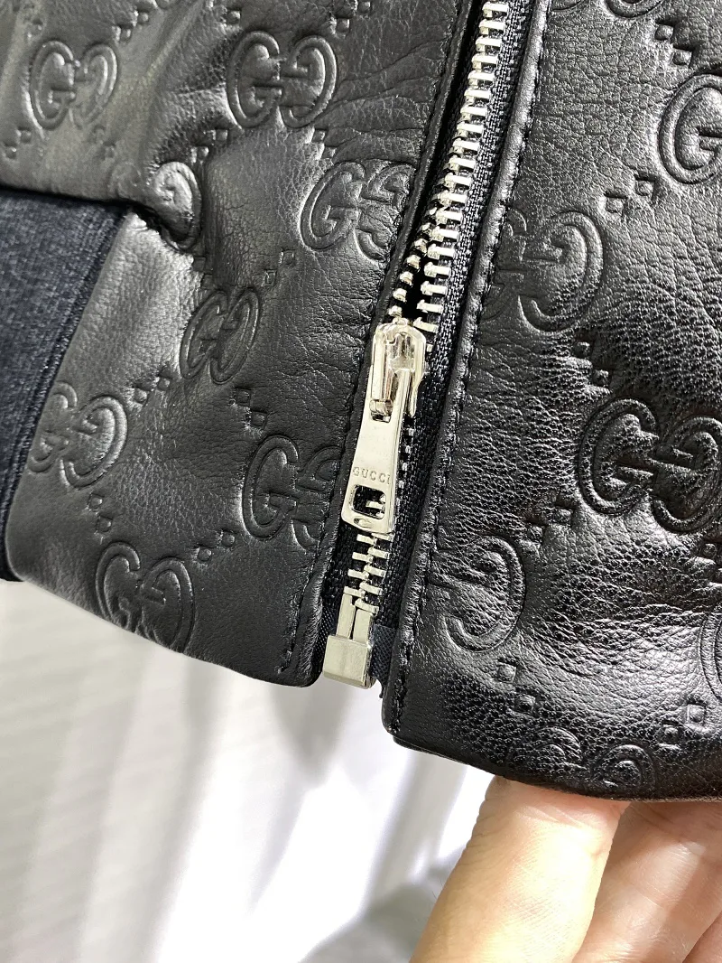 Кожаные Куртки И Дублёнки Мужские Gucci 25093