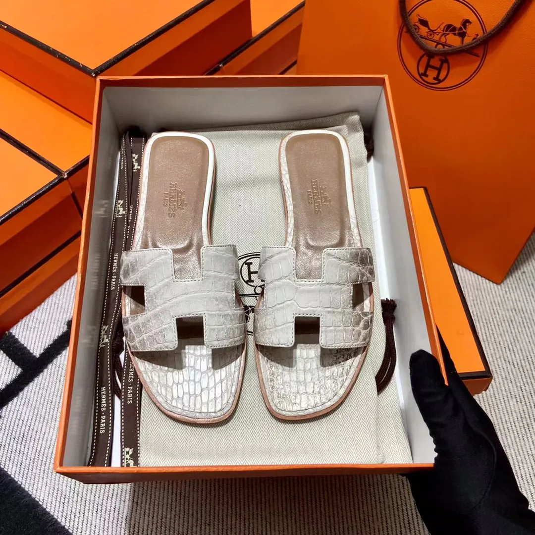 Шлепанцы Женские Hermes 4340618