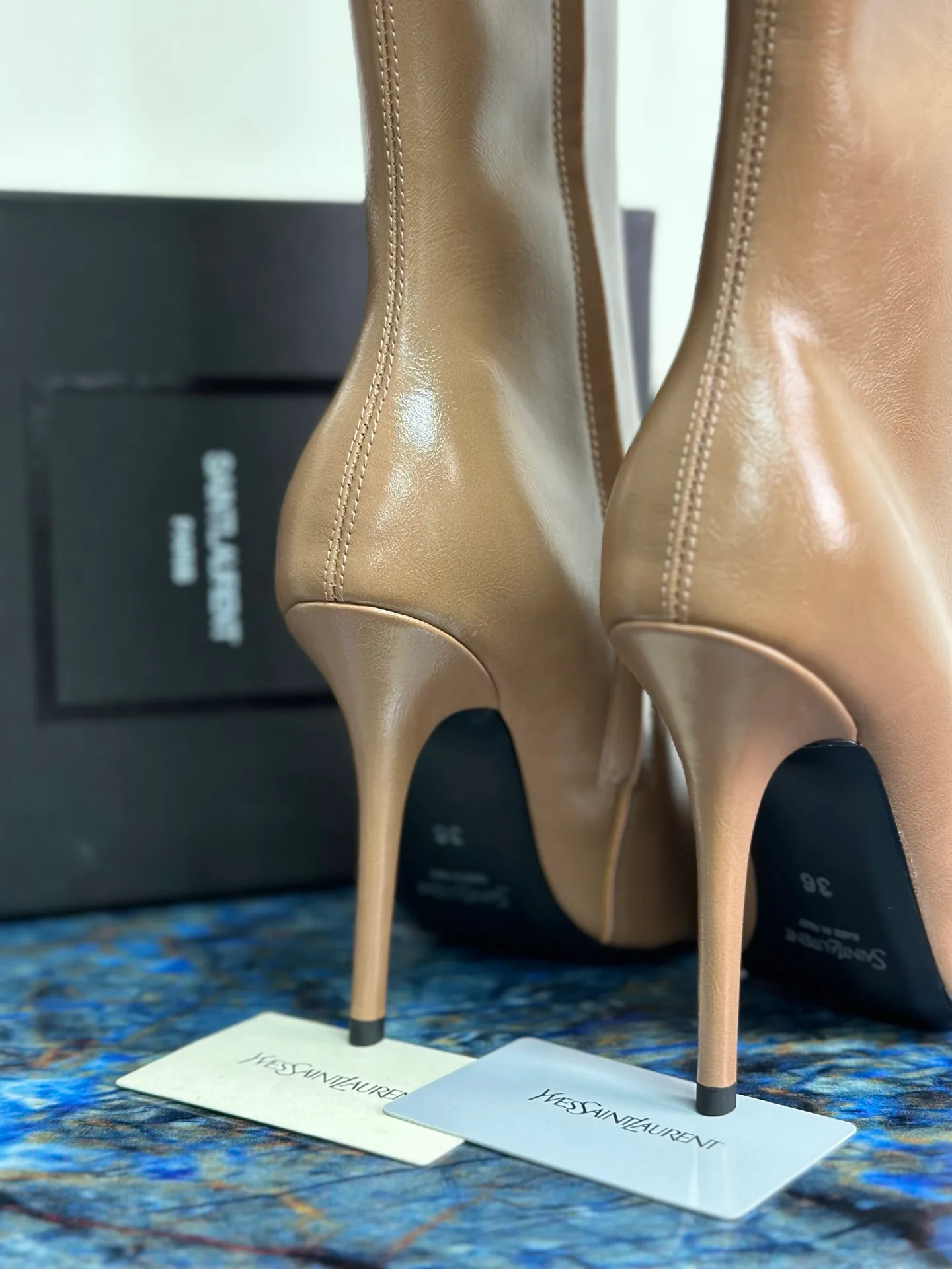 Сапоги Женские Saint Laurent 17918143