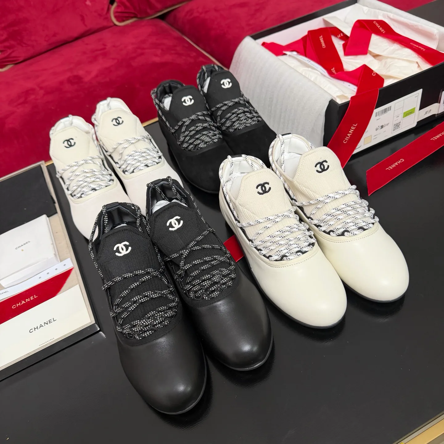 Кроссовки Женские Chanel 18753006