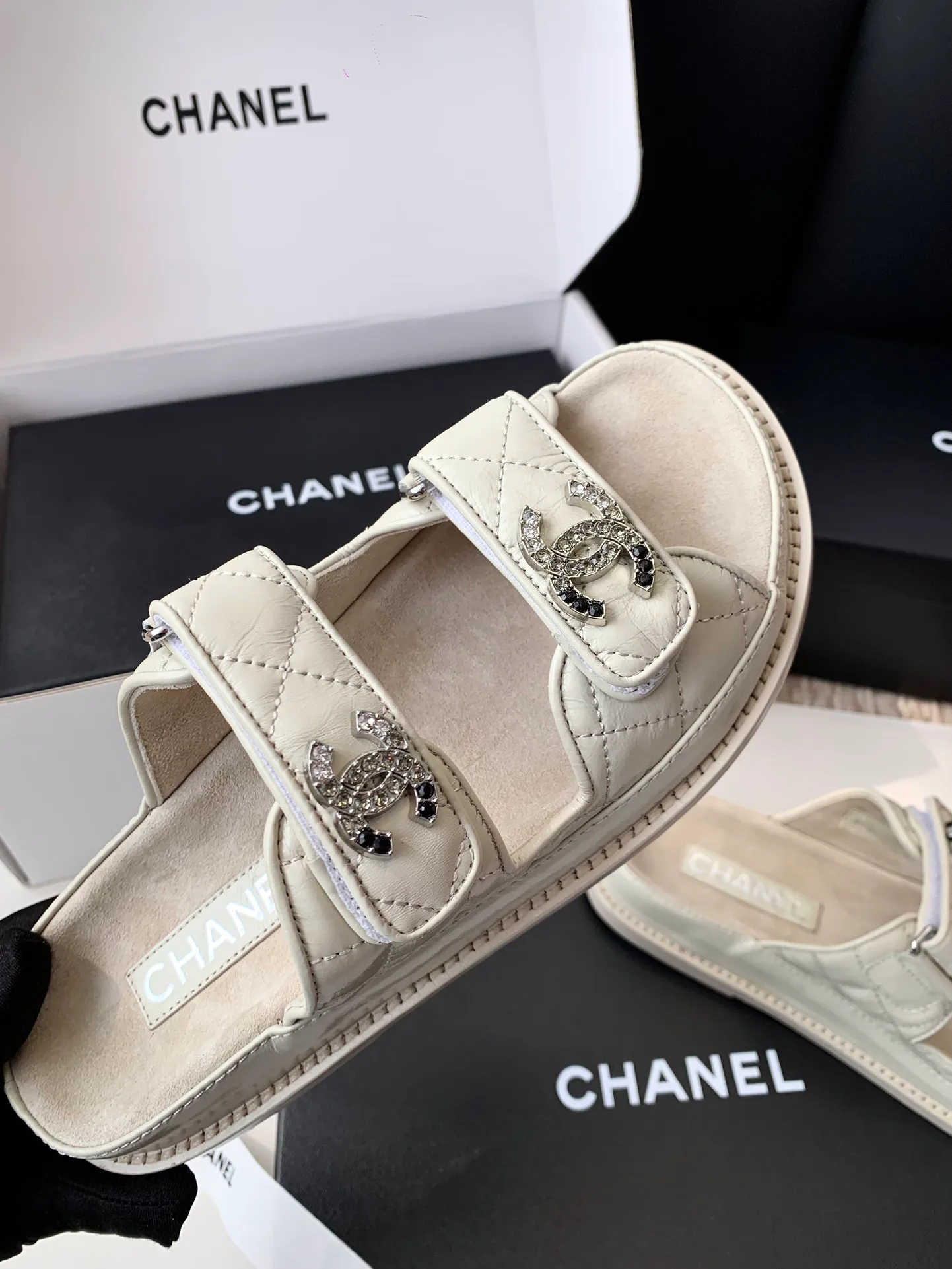 Шлепанцы Женские Chanel 35932