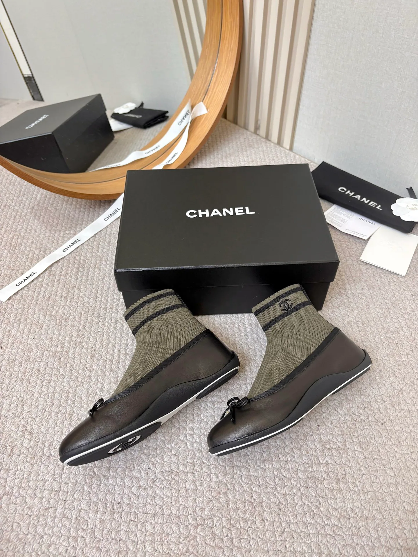 Балетки Женские Chanel 19080182