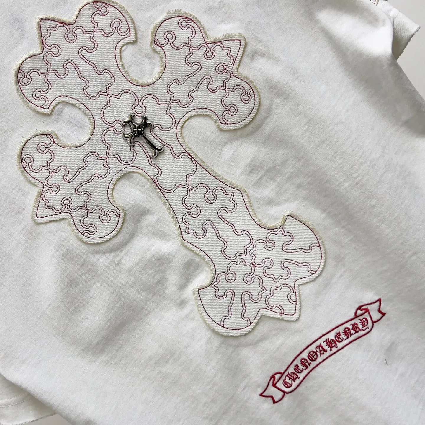 Футболки Женские Chrome Hearts 1798076