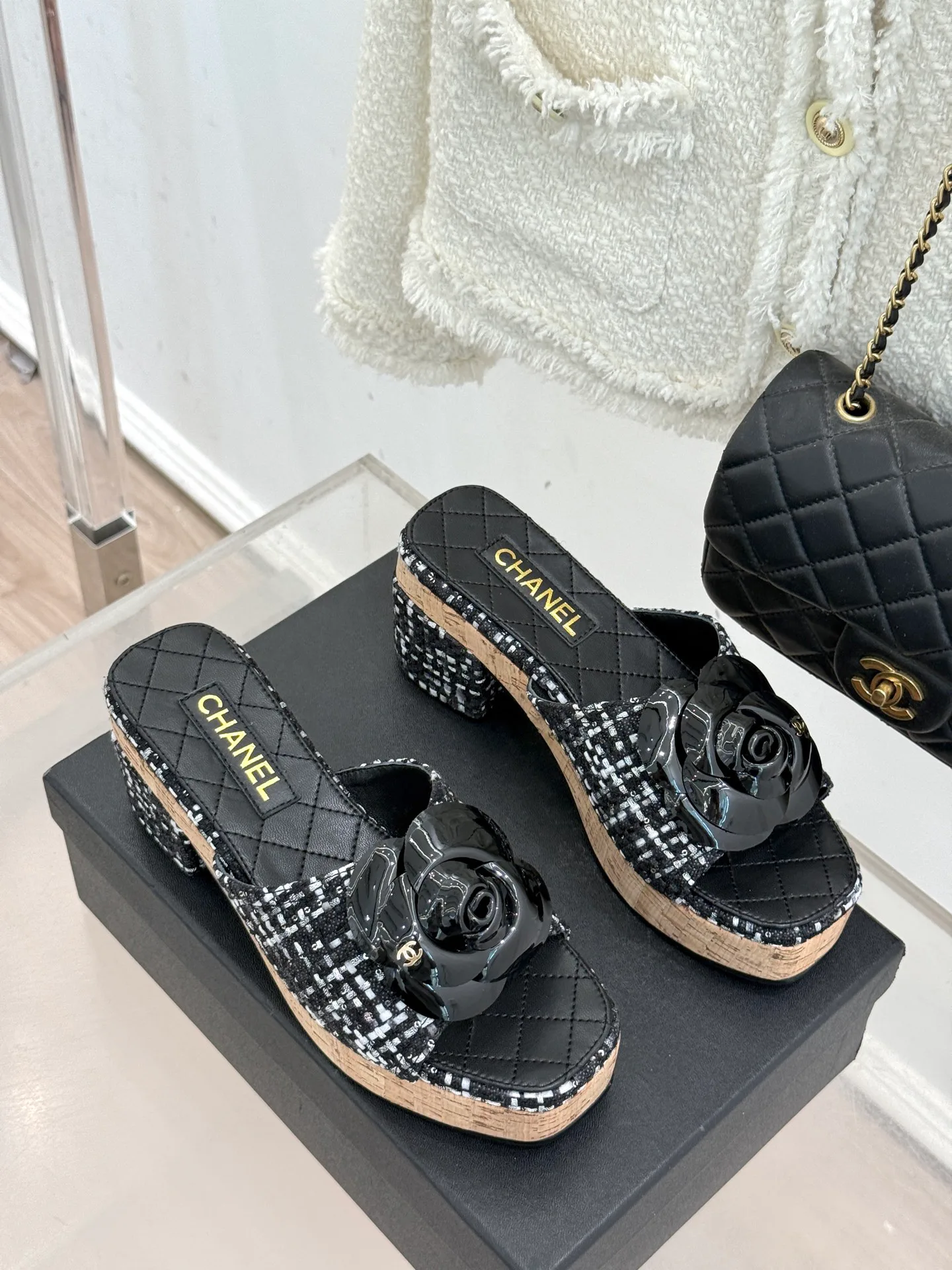 Босоножки Женские Chanel 1262095