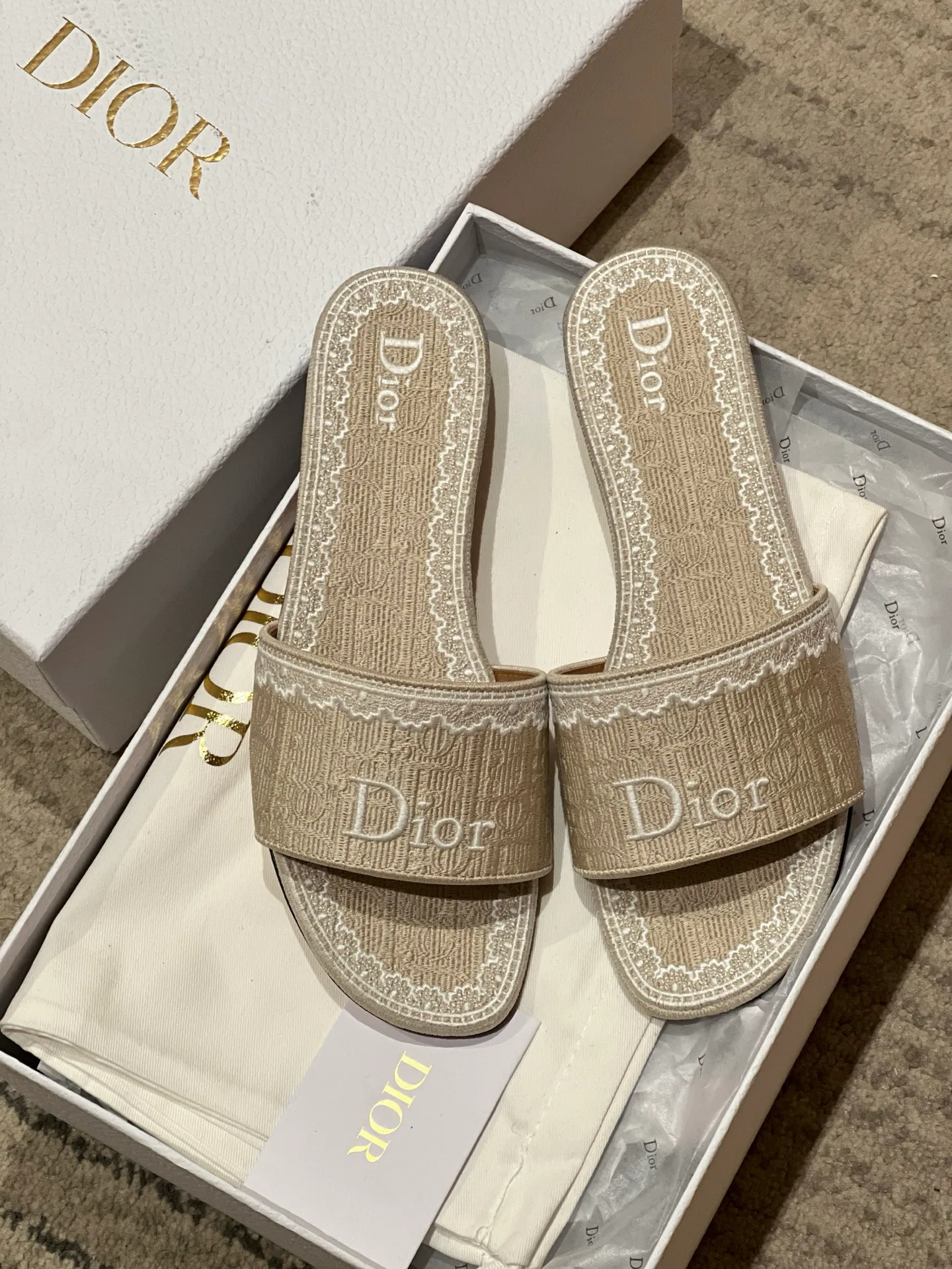 Шлепанцы Женские Christian Dior 13556775