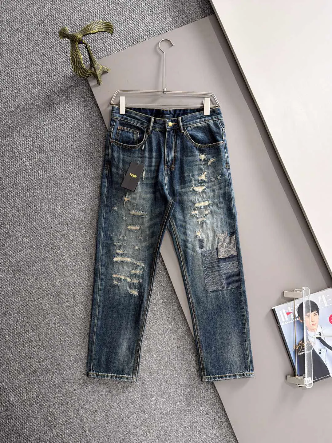 Джинсы Мужские Fendi 12430966