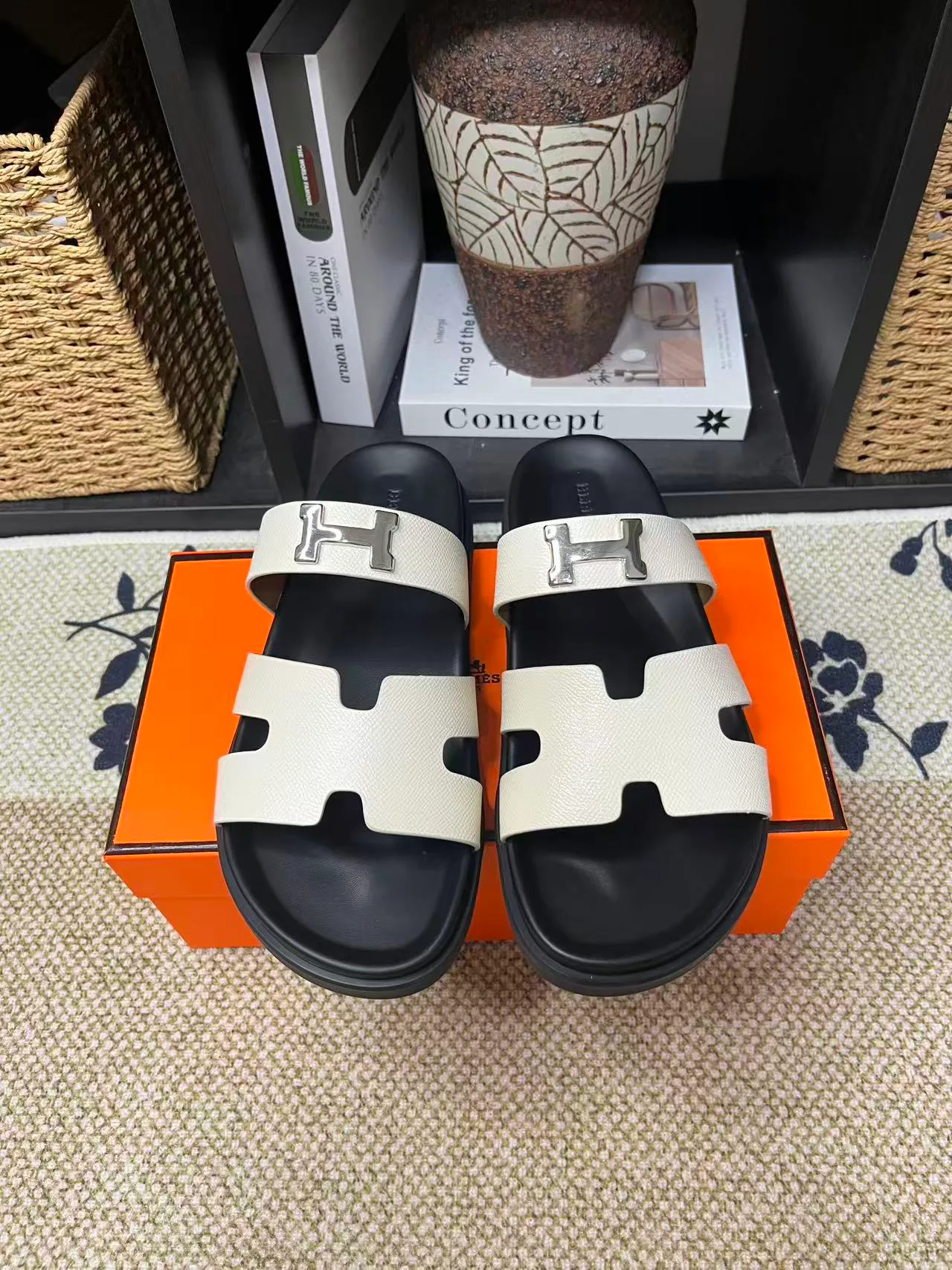 Шлепанцы Женские Hermes 991608