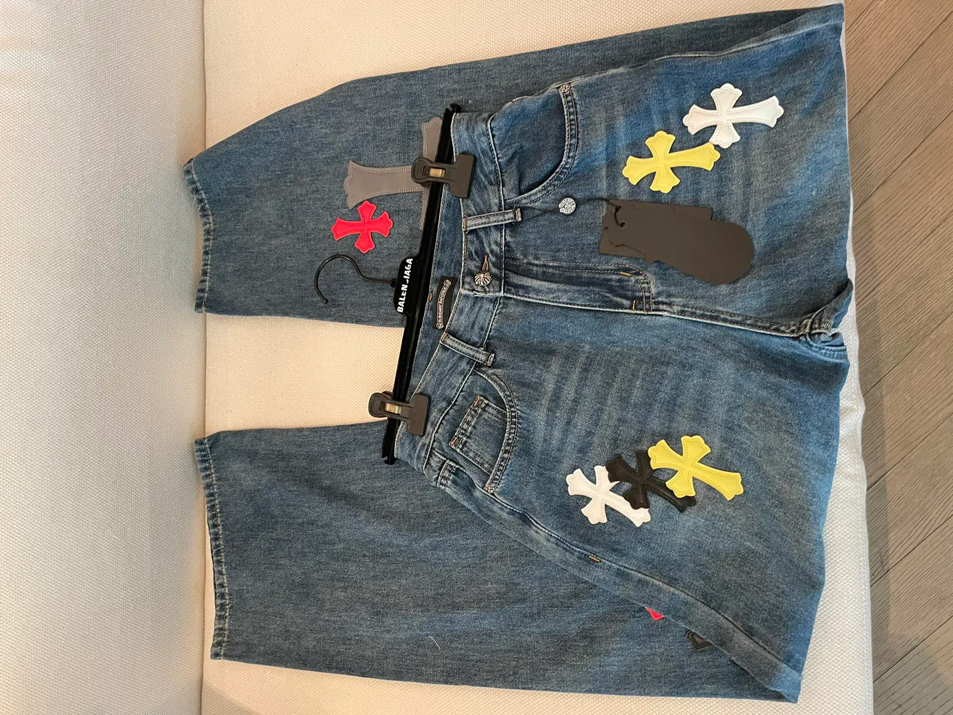Джинсы Женские Chrome Hearts 4929763