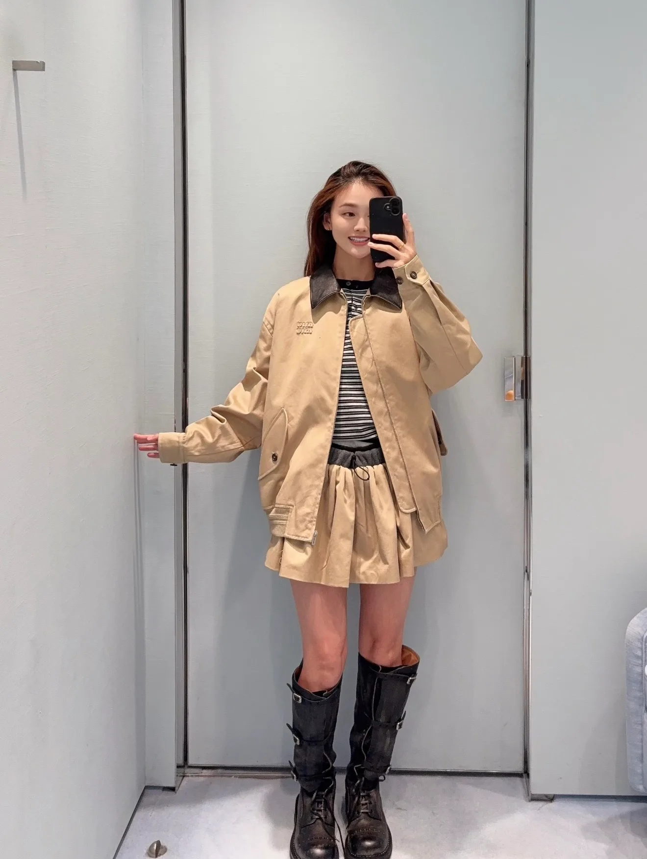 Куртки И Пуховики Женские Miu Miu 20071837