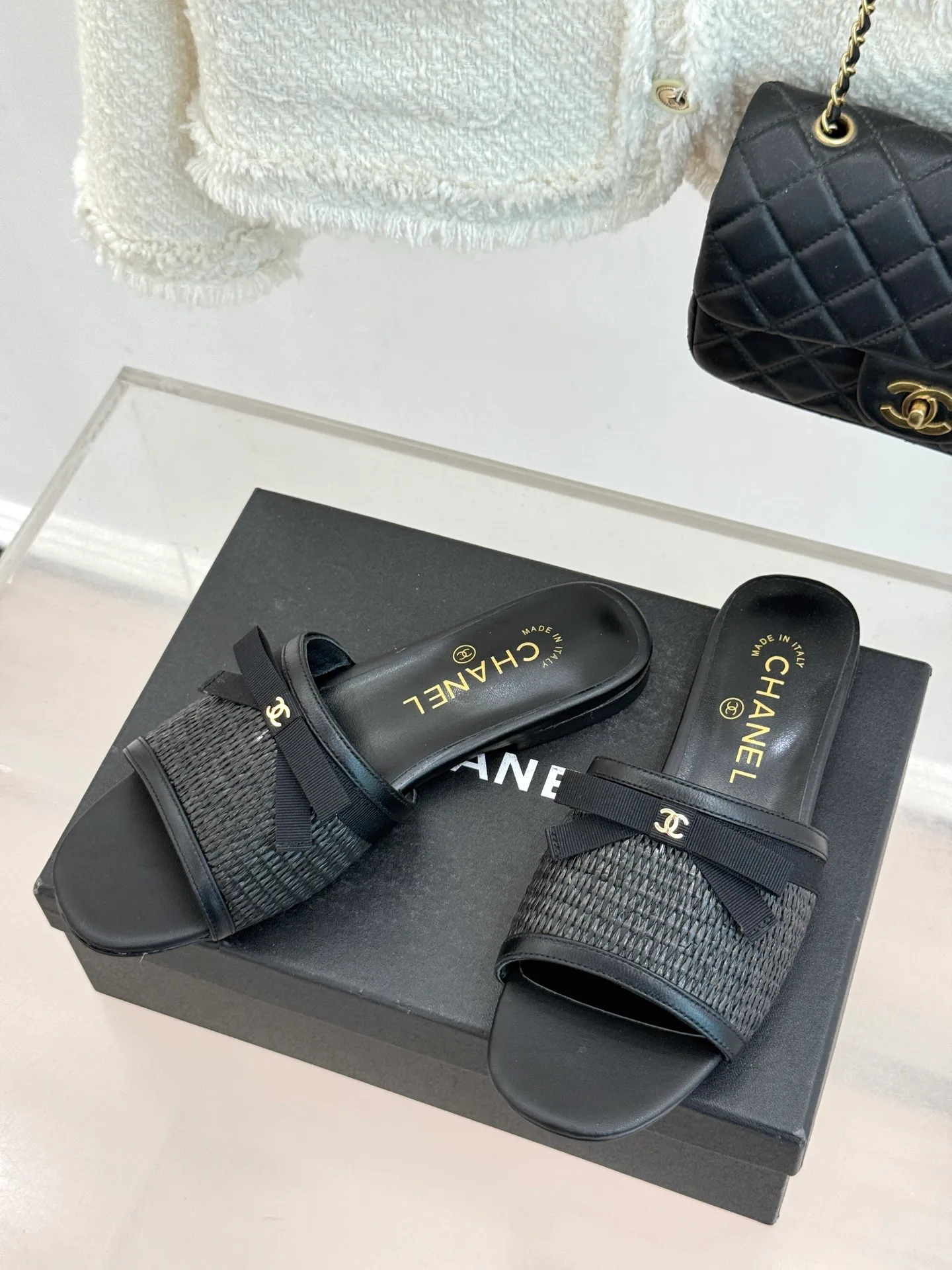 Шлепанцы Женские Chanel 13269283