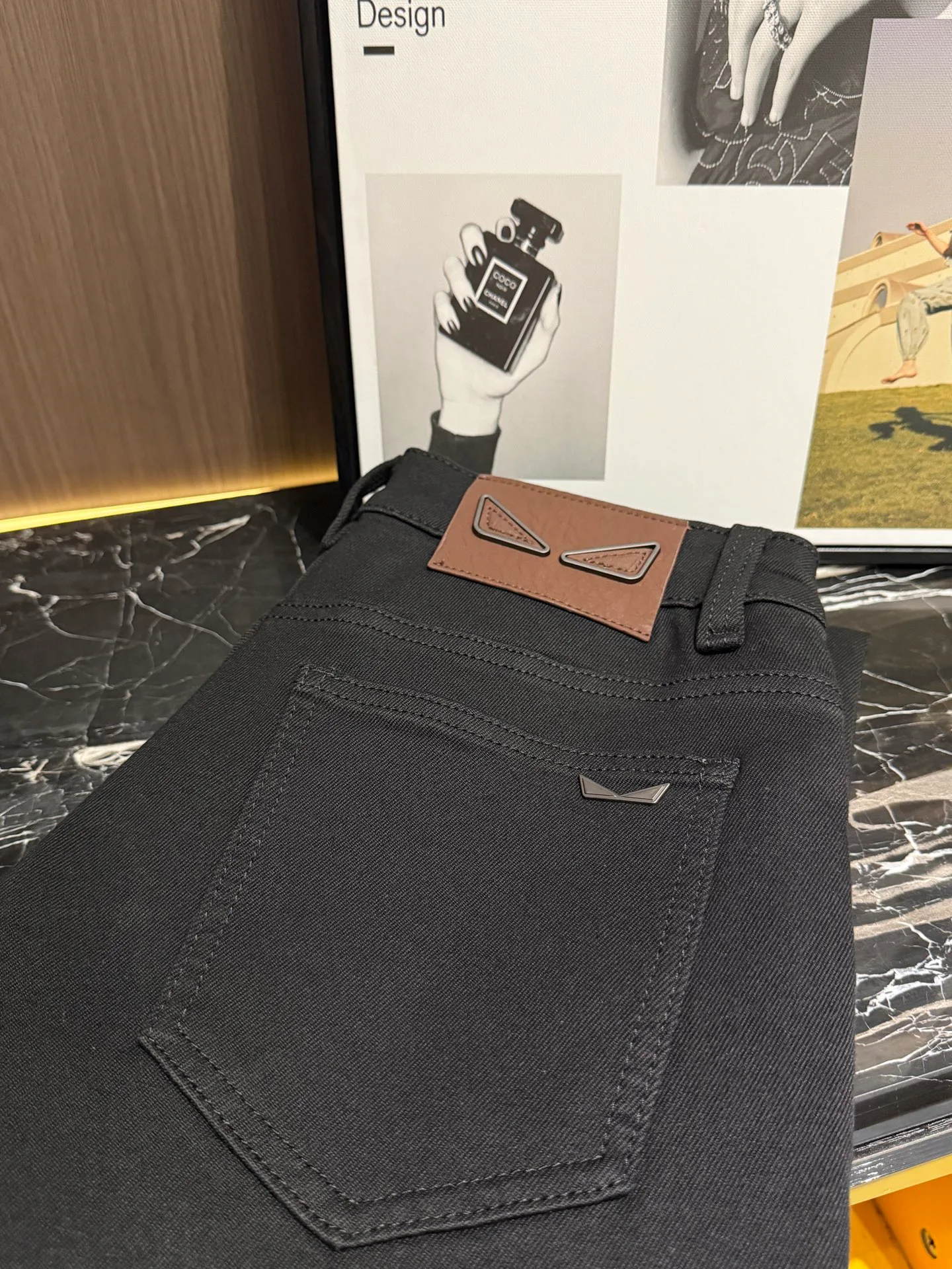 Джинсы Мужские Fendi 18098111